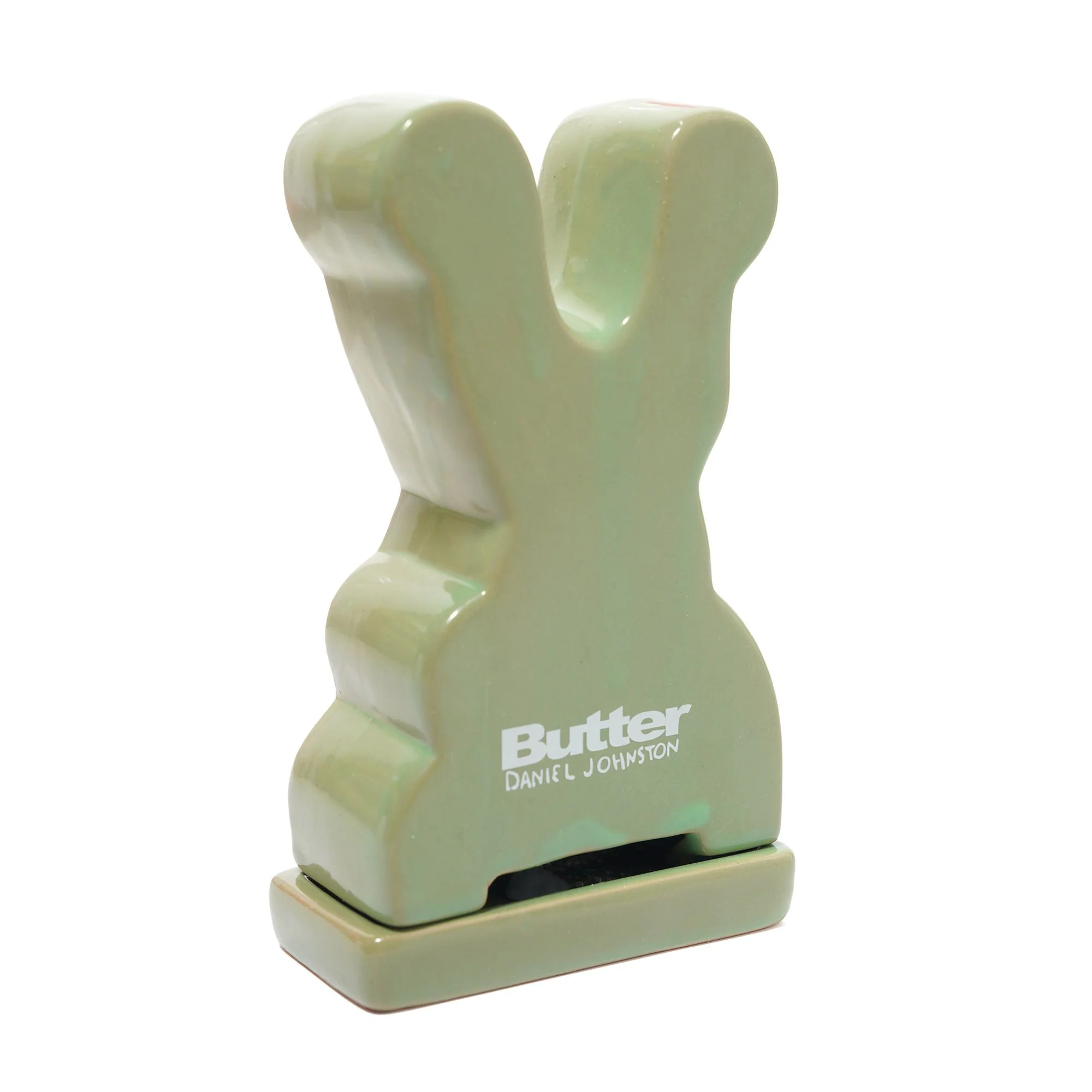 Frog Ceramic Incense Holder, Light Green - Image 3
