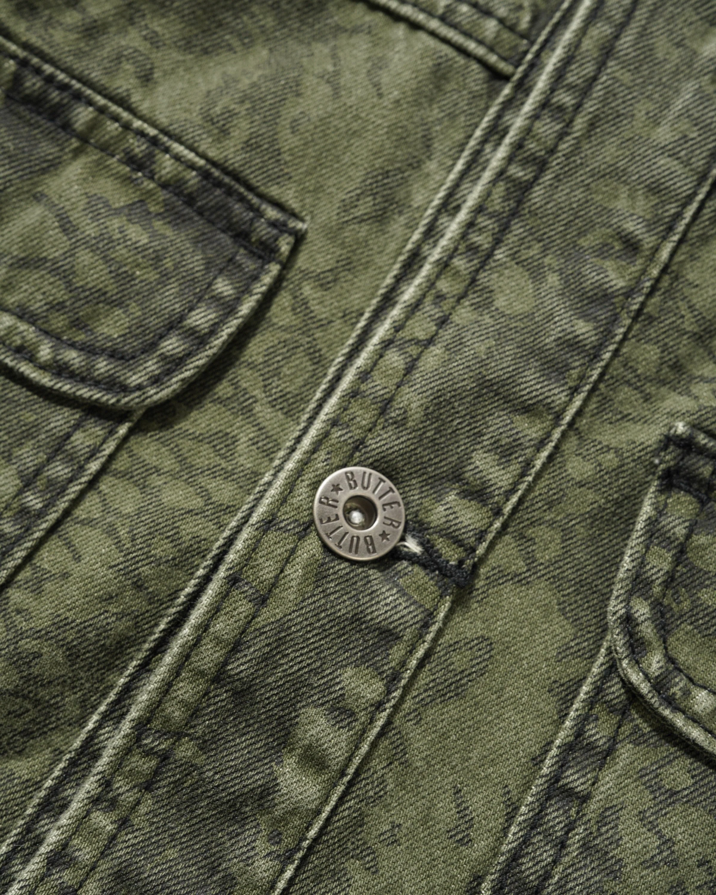 Garage Denim Jacket, Lowland Camo - Image 4