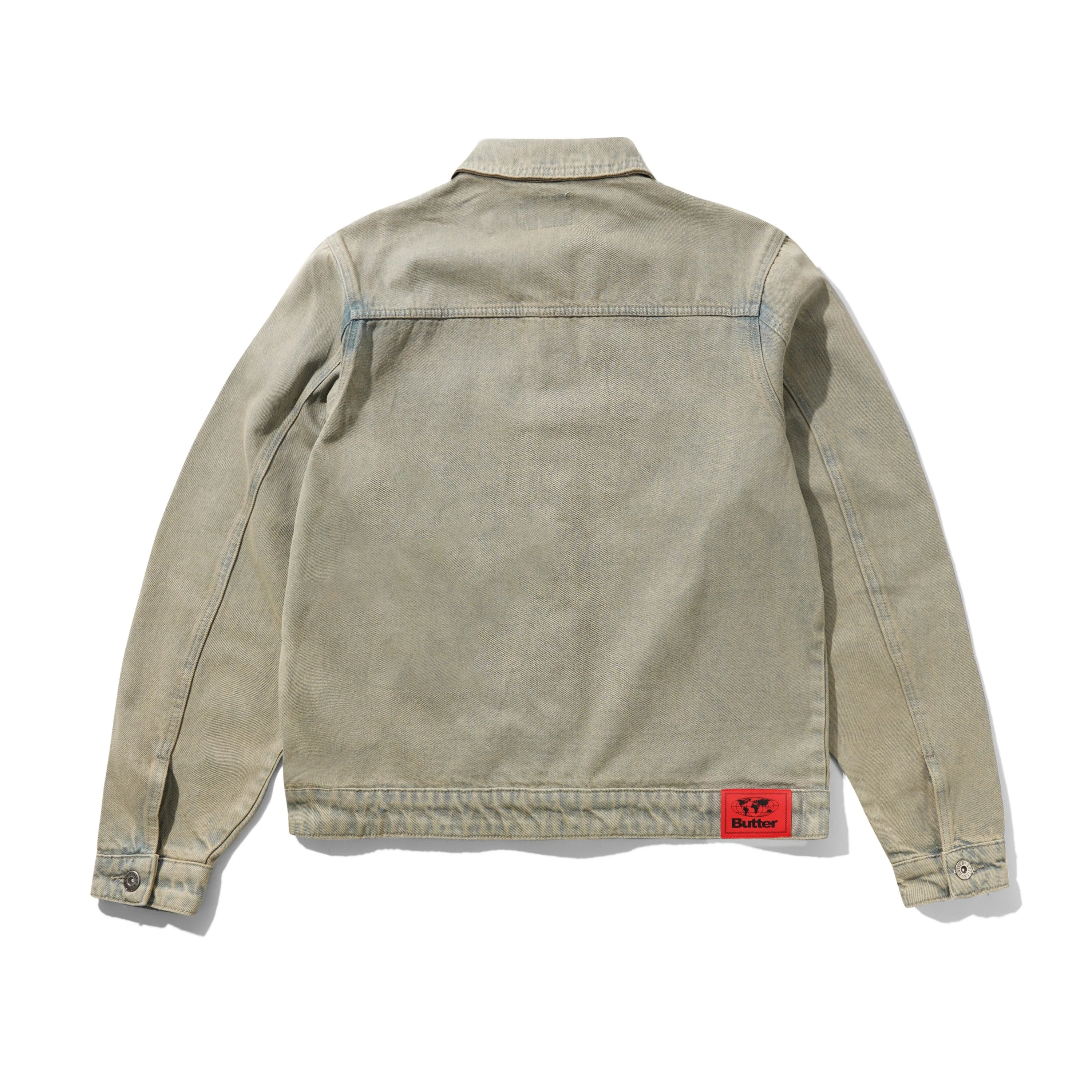 Garage Denim Jacket, Sunfade Blue - Image 2