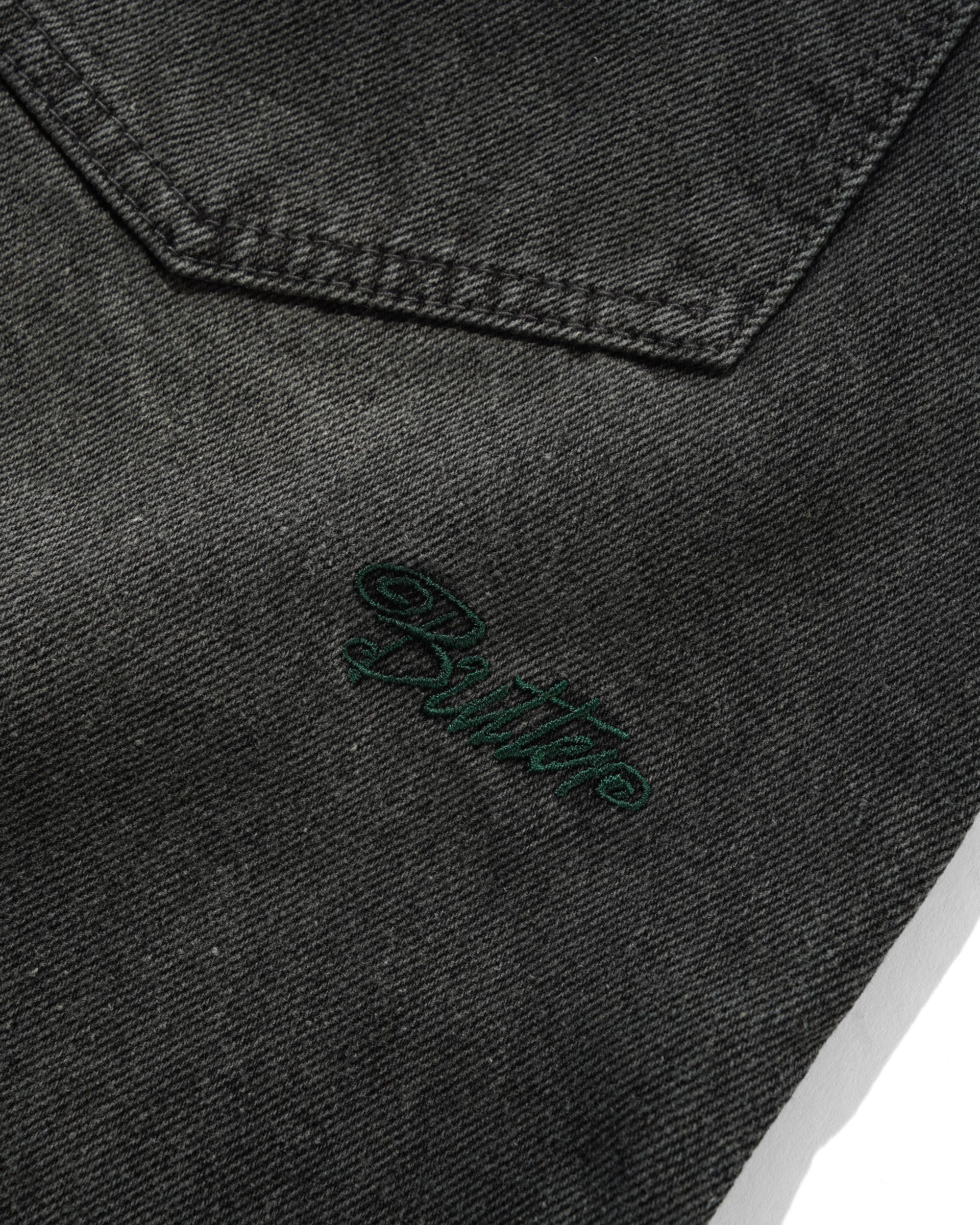 Garage Denim Jeans, Faded Black - Image 4
