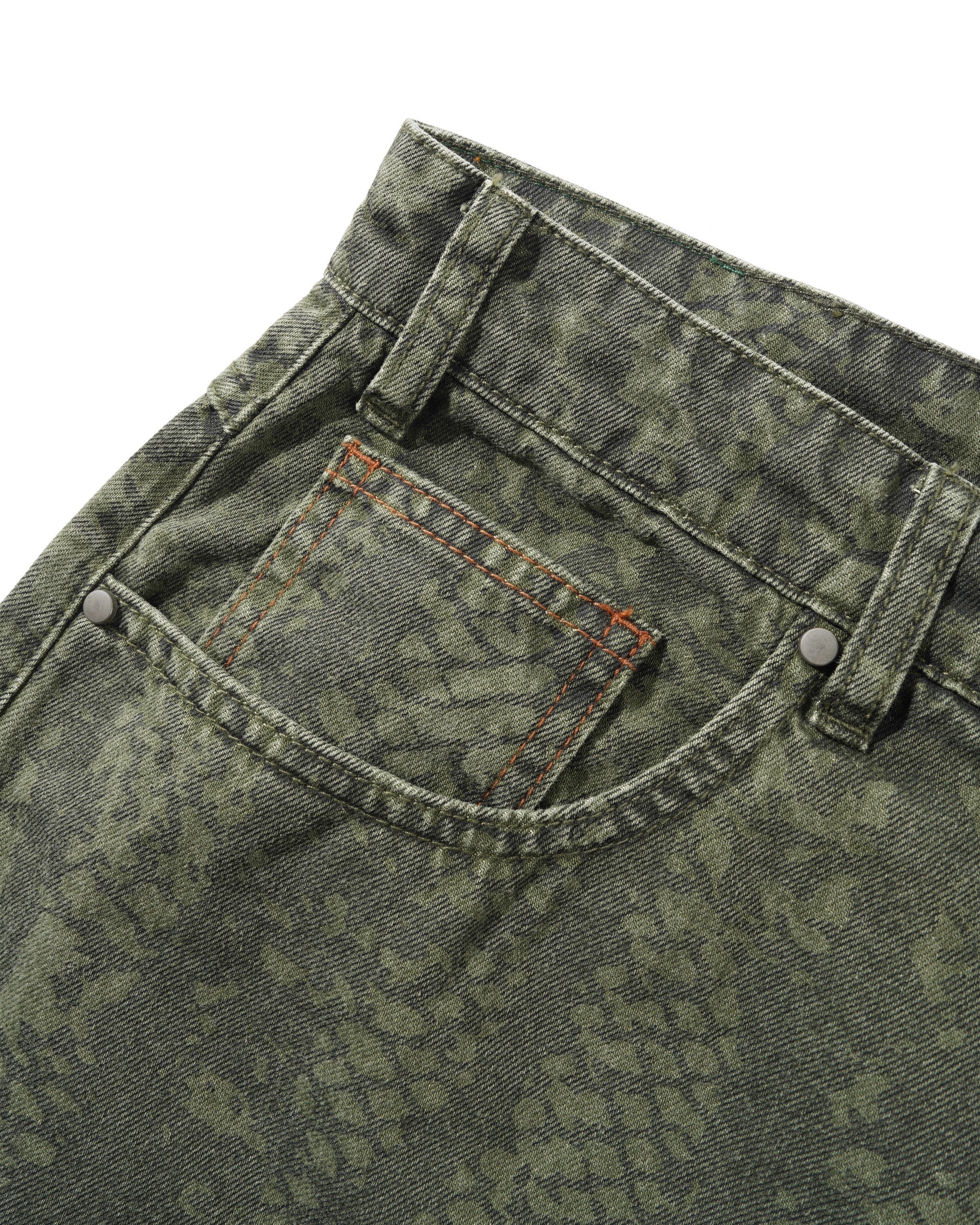 Garage Denim Jeans, Lowland Camo - Image 8