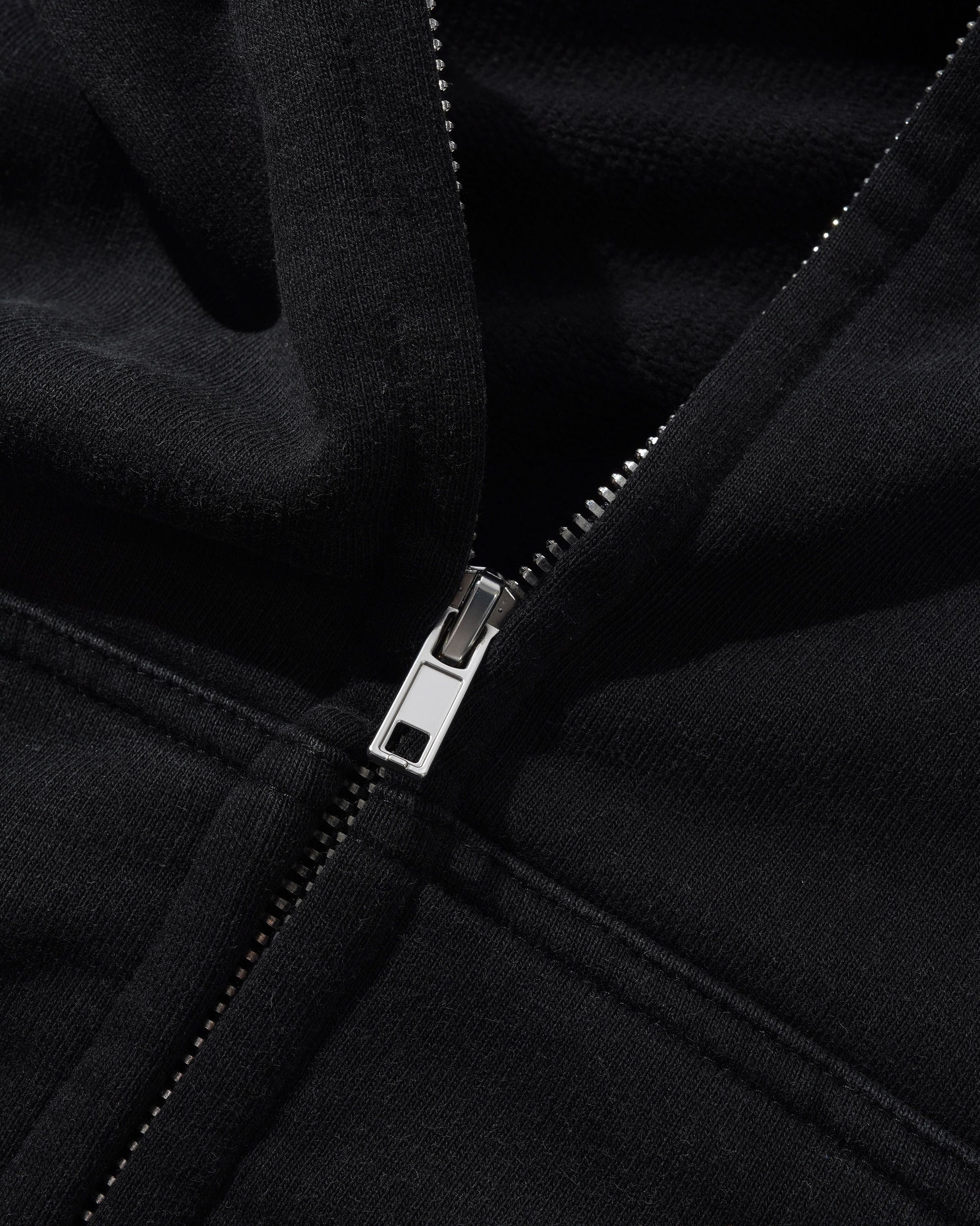 Garage Zip-Thru Hood, Faded Charcoal - Image 3
