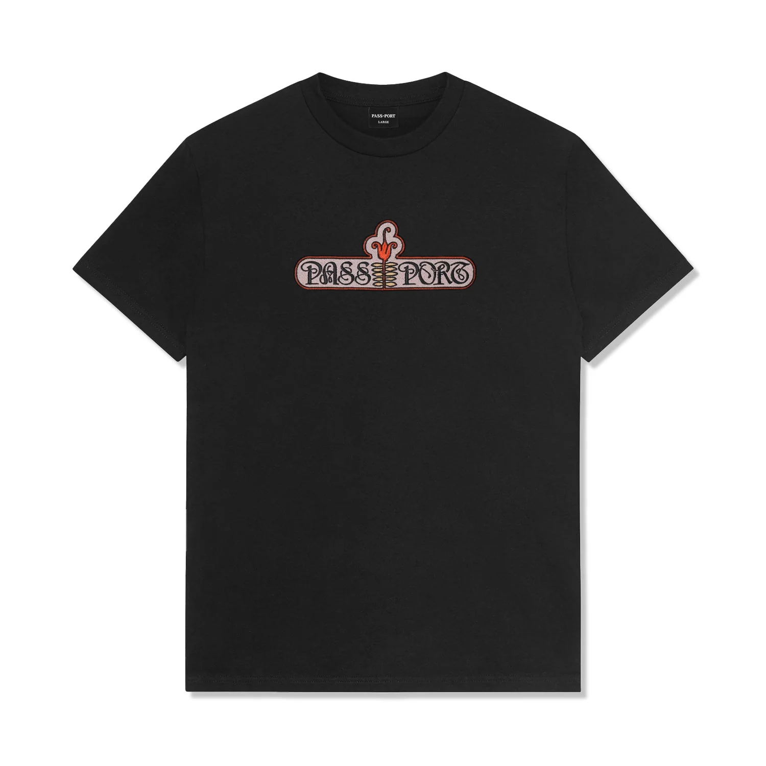 Gardenia Tee, Black