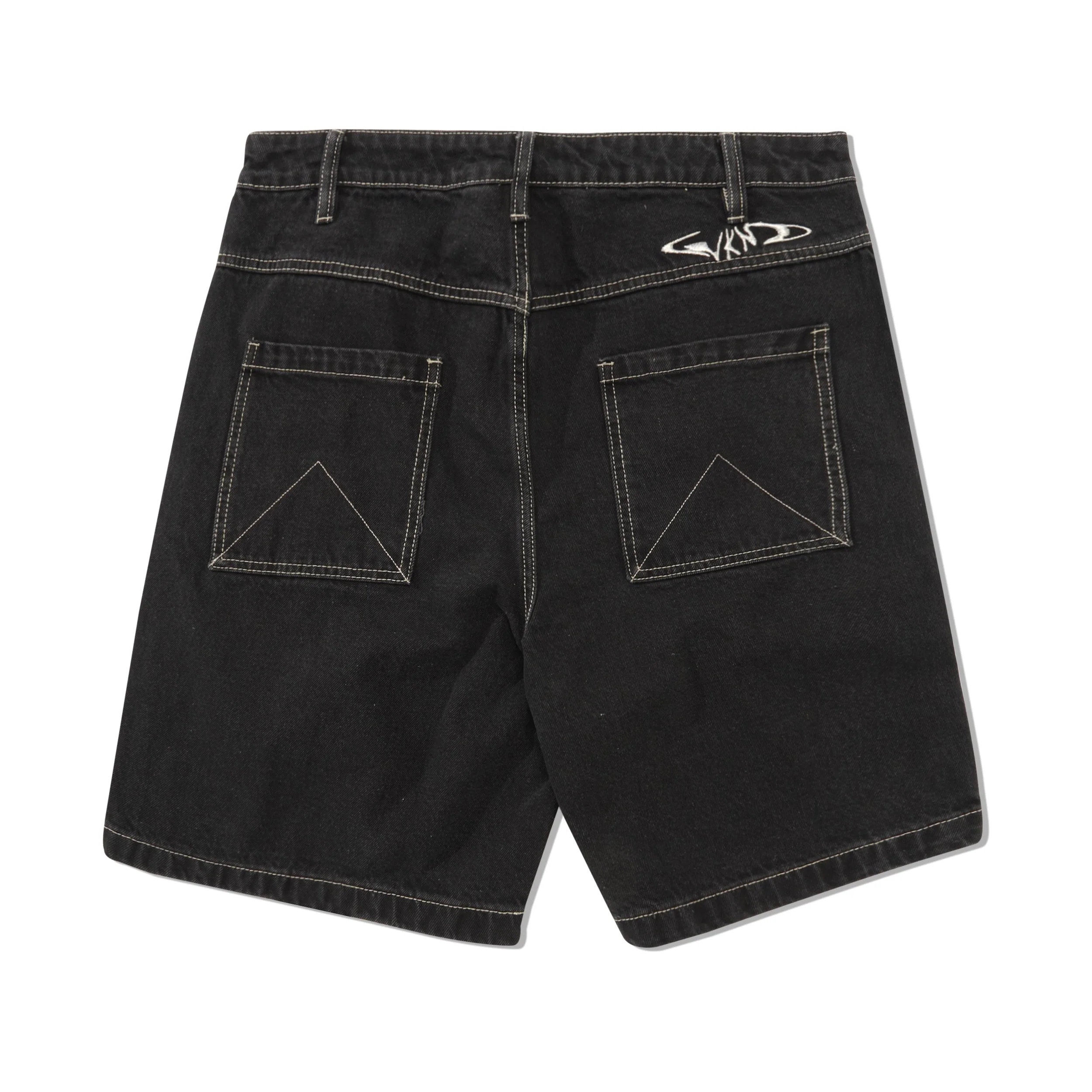 Gene's Jean Shorts, Black Wash - Image 2