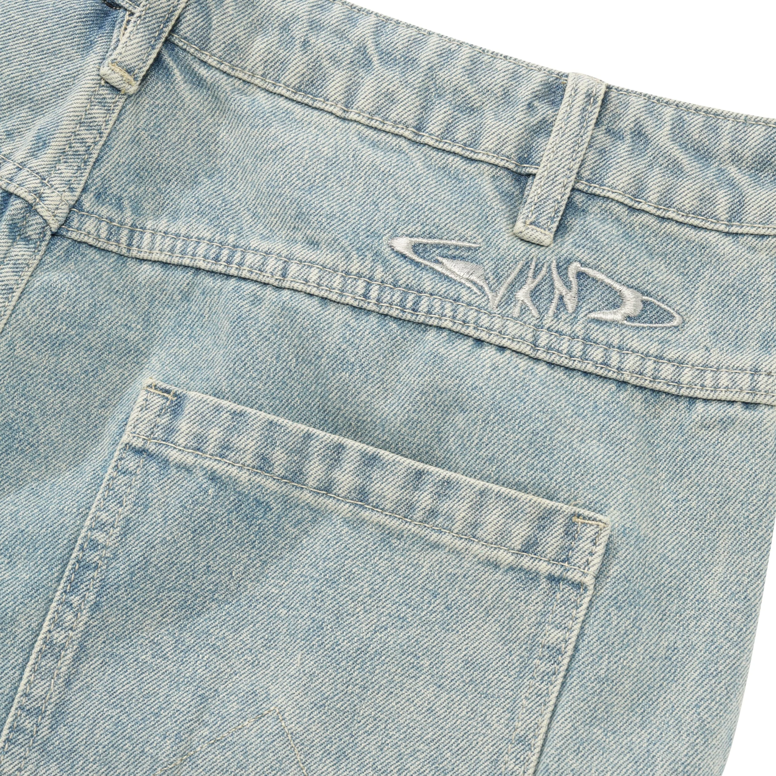 Gene's Jean Shorts, Light Wash - Image 3