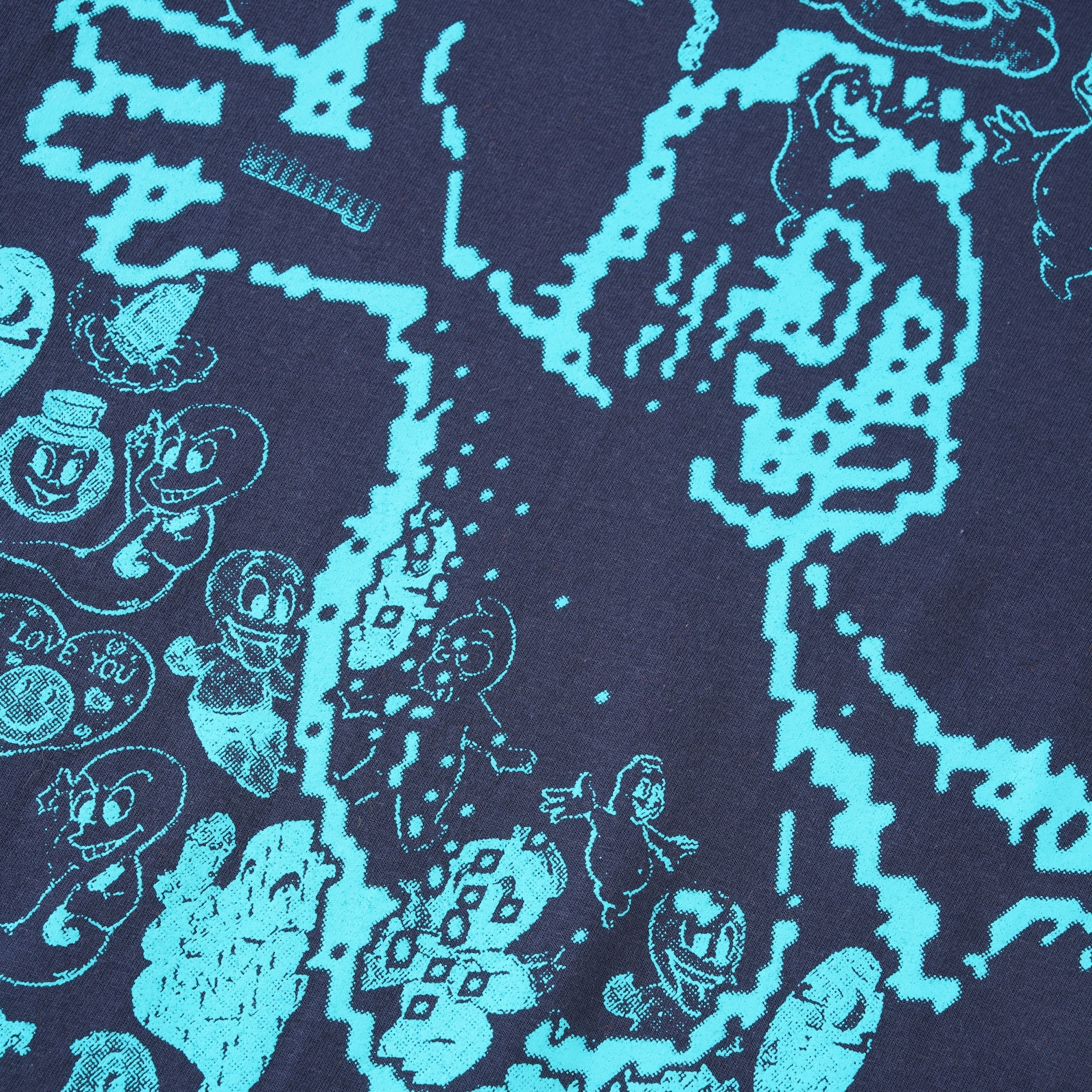 Ghost Tee, Navy - Image 2