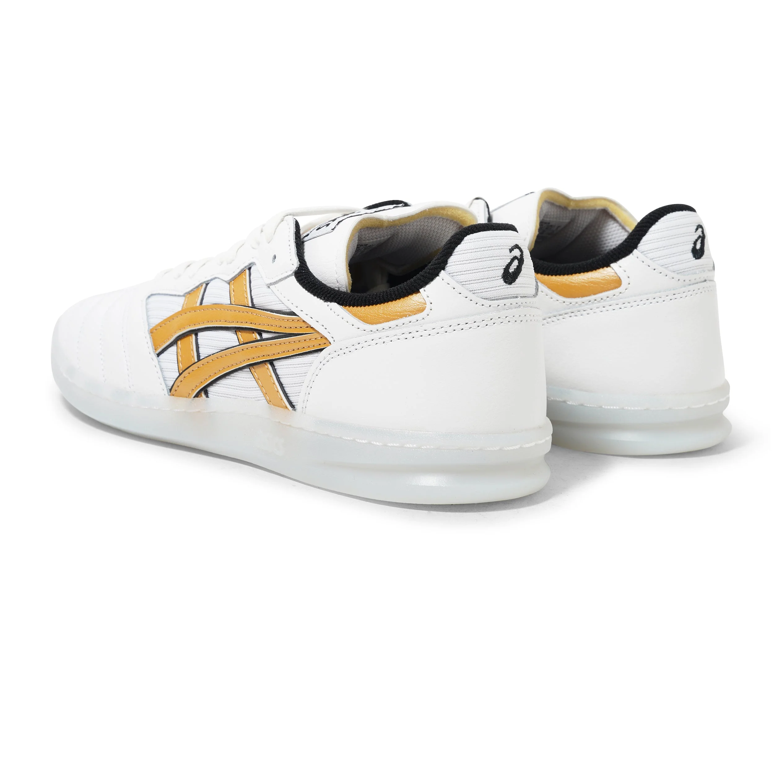 Gino Lannucci x Asics Leggerezza FB, White / Pure Gold - Image 3
