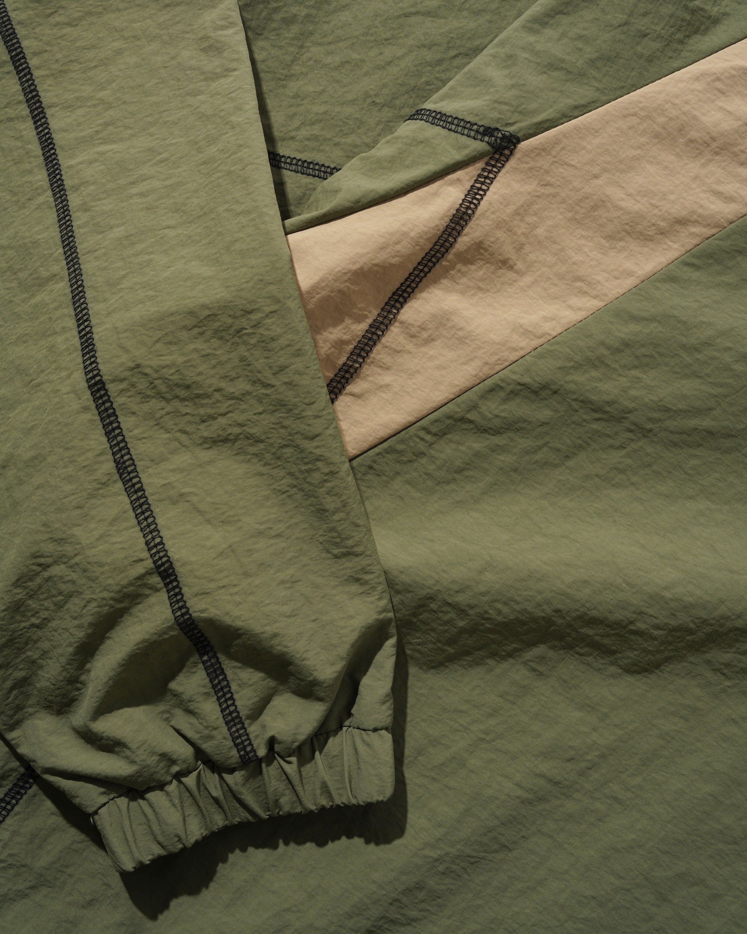 Glint Pullover Training Jacket, Sage / Earth - Image 3