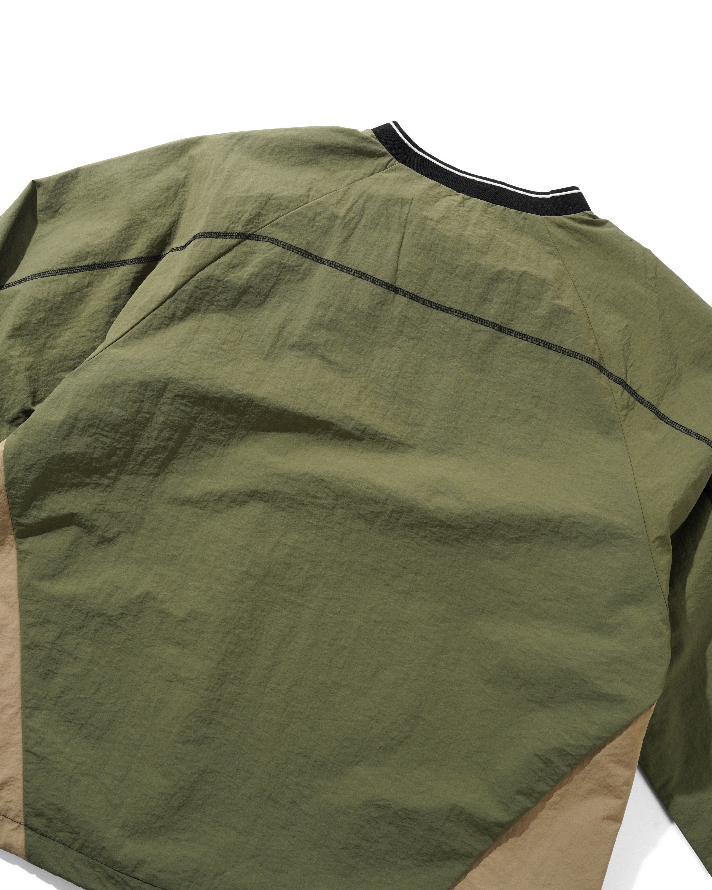 Glint Pullover Training Jacket, Sage / Earth - Image 5