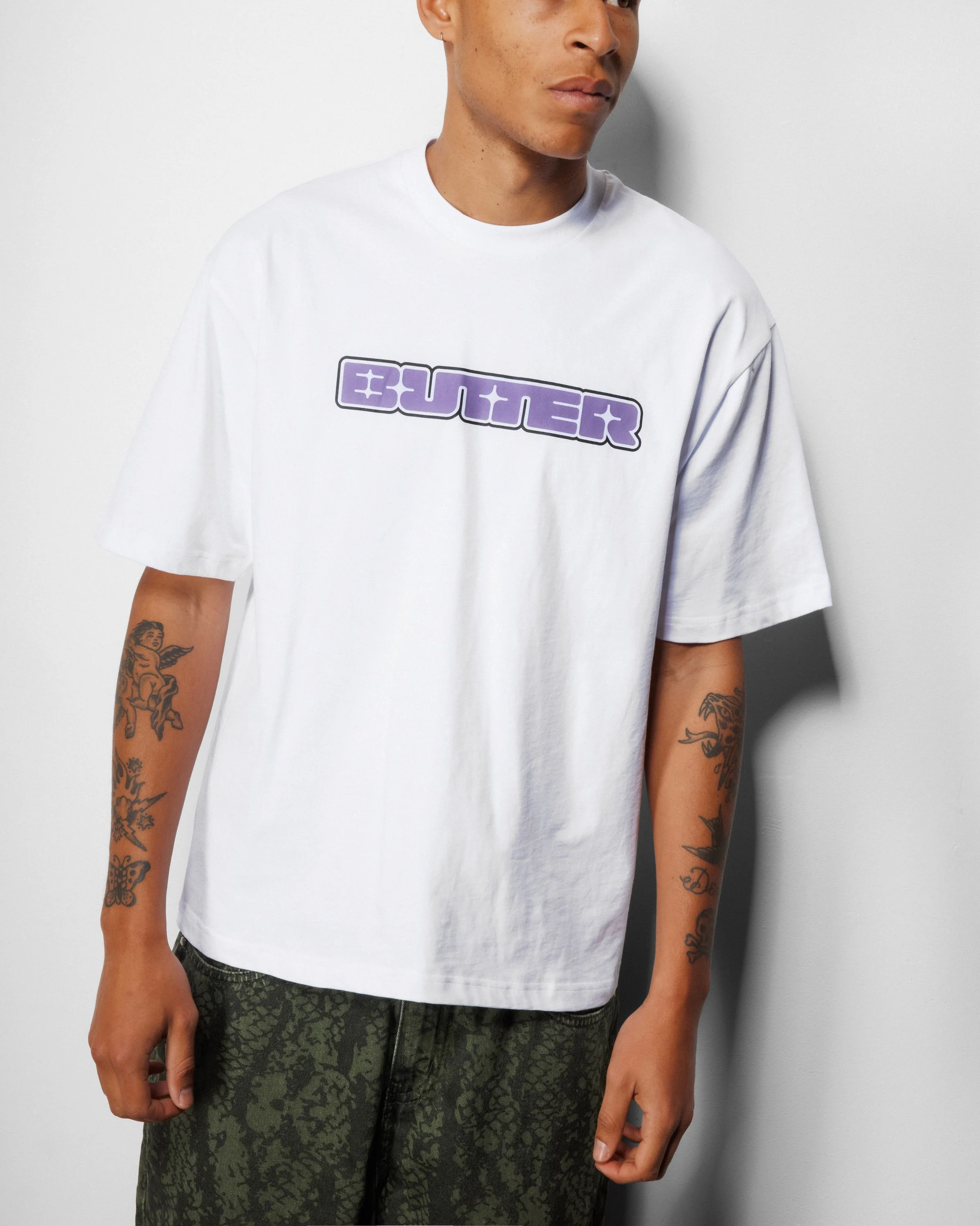 Glint Tee, Navy - Image 3
