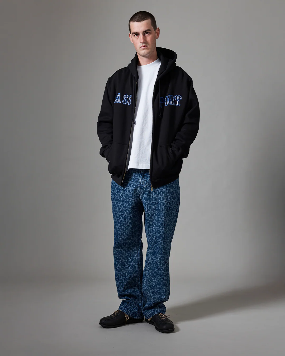 Glint Zip-Thru Hood, Black - Image 6