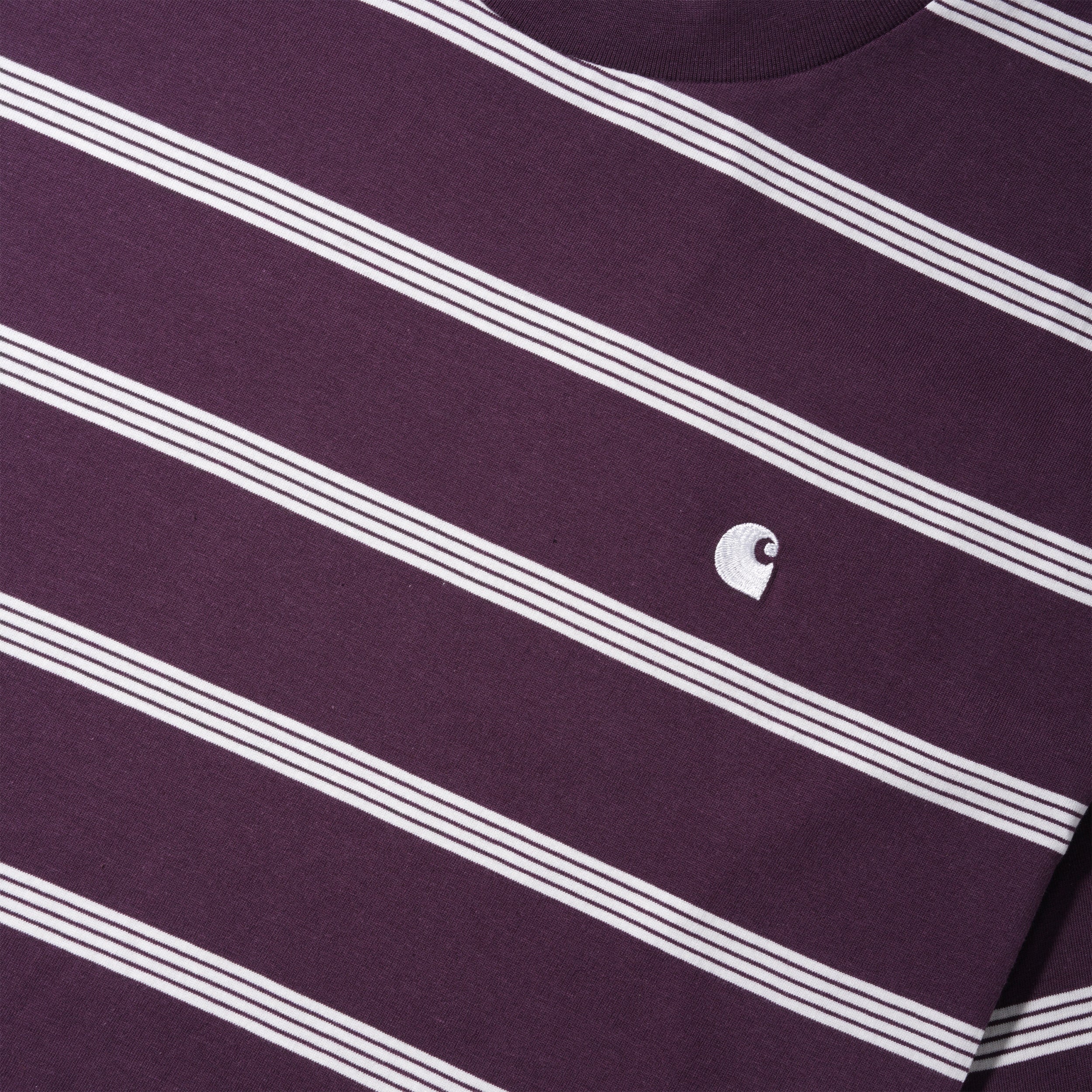 Glover Tee, Dark Plum - Image 2