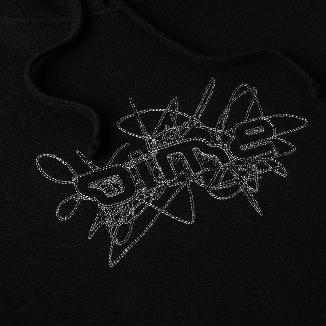Glyph Pullover Hood, Black - Image 2