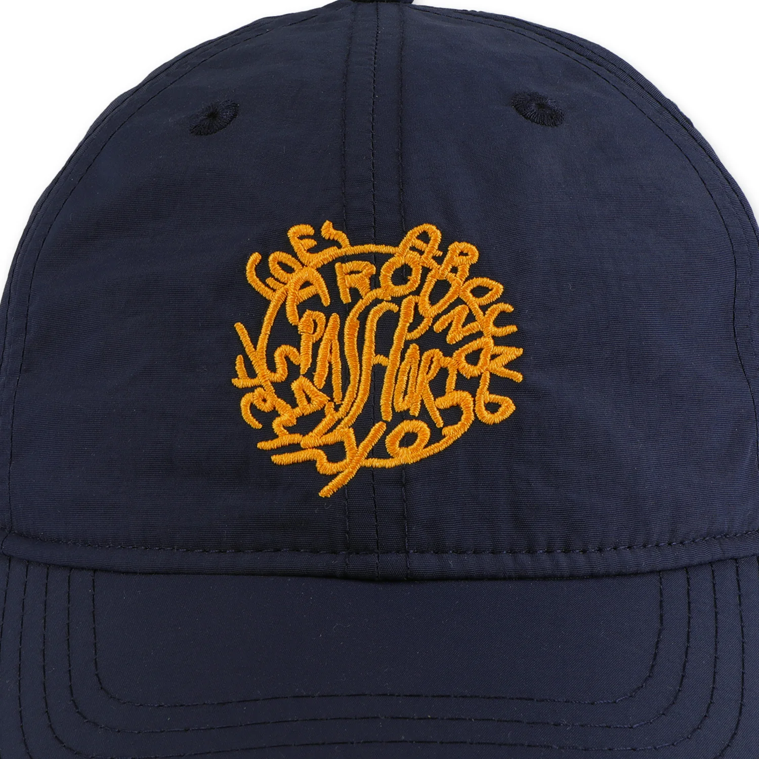 Goes Around RPET Leagues Hat, Navy - Image 3
