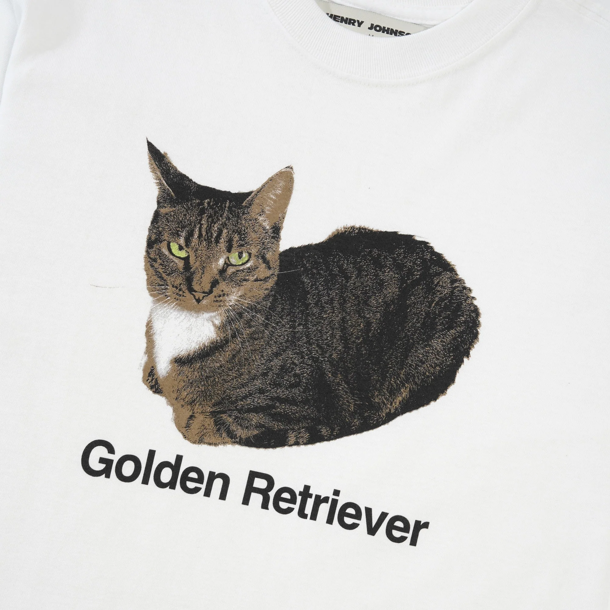 Golden Retriever Tee, White - Image 2