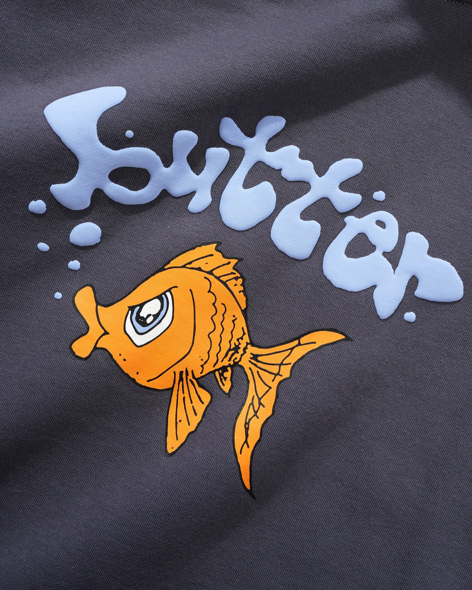 Goldfish Pullover Hood, Lead Blue - Image 2