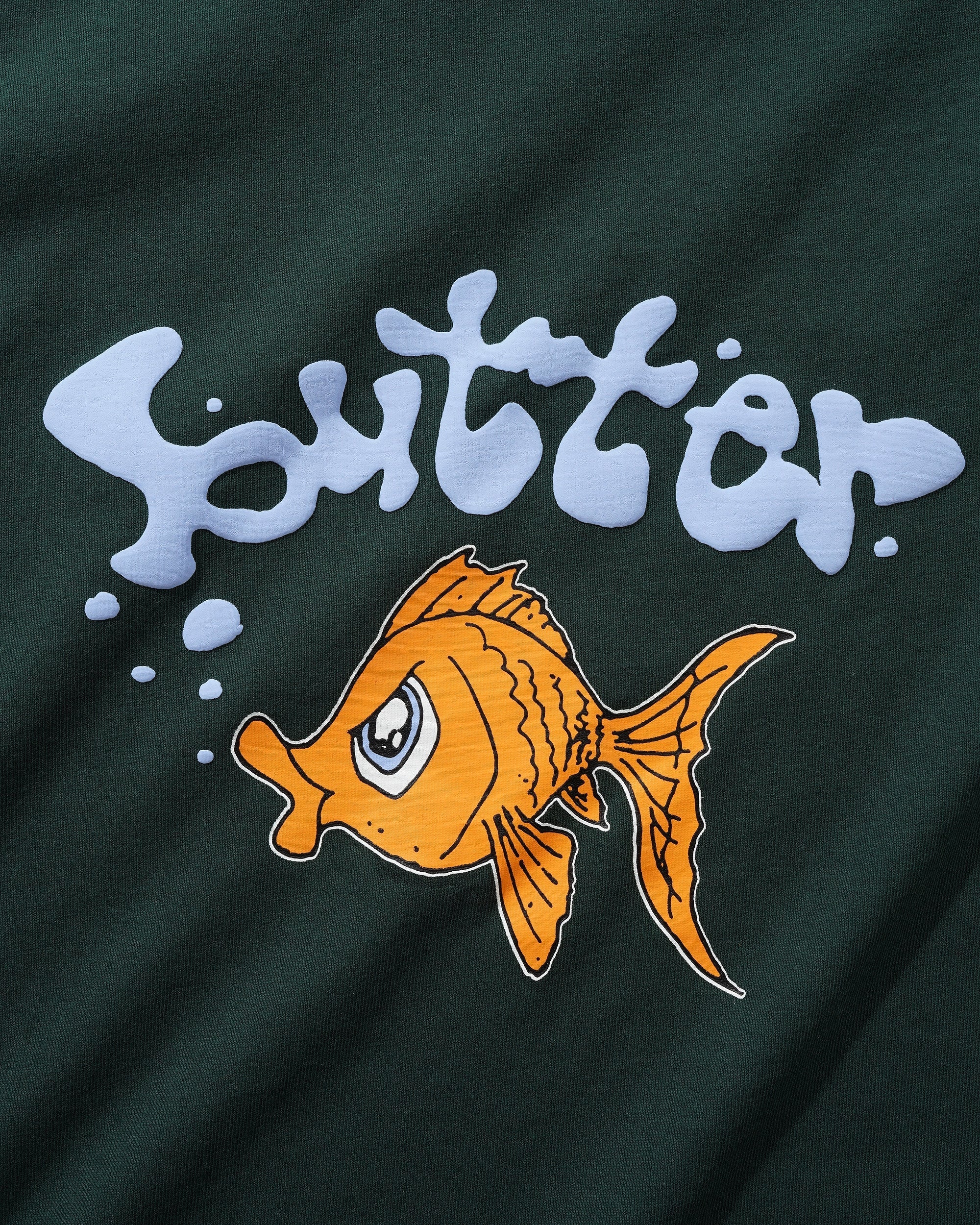 Goldfish Tee, Dark Forest - Image 2