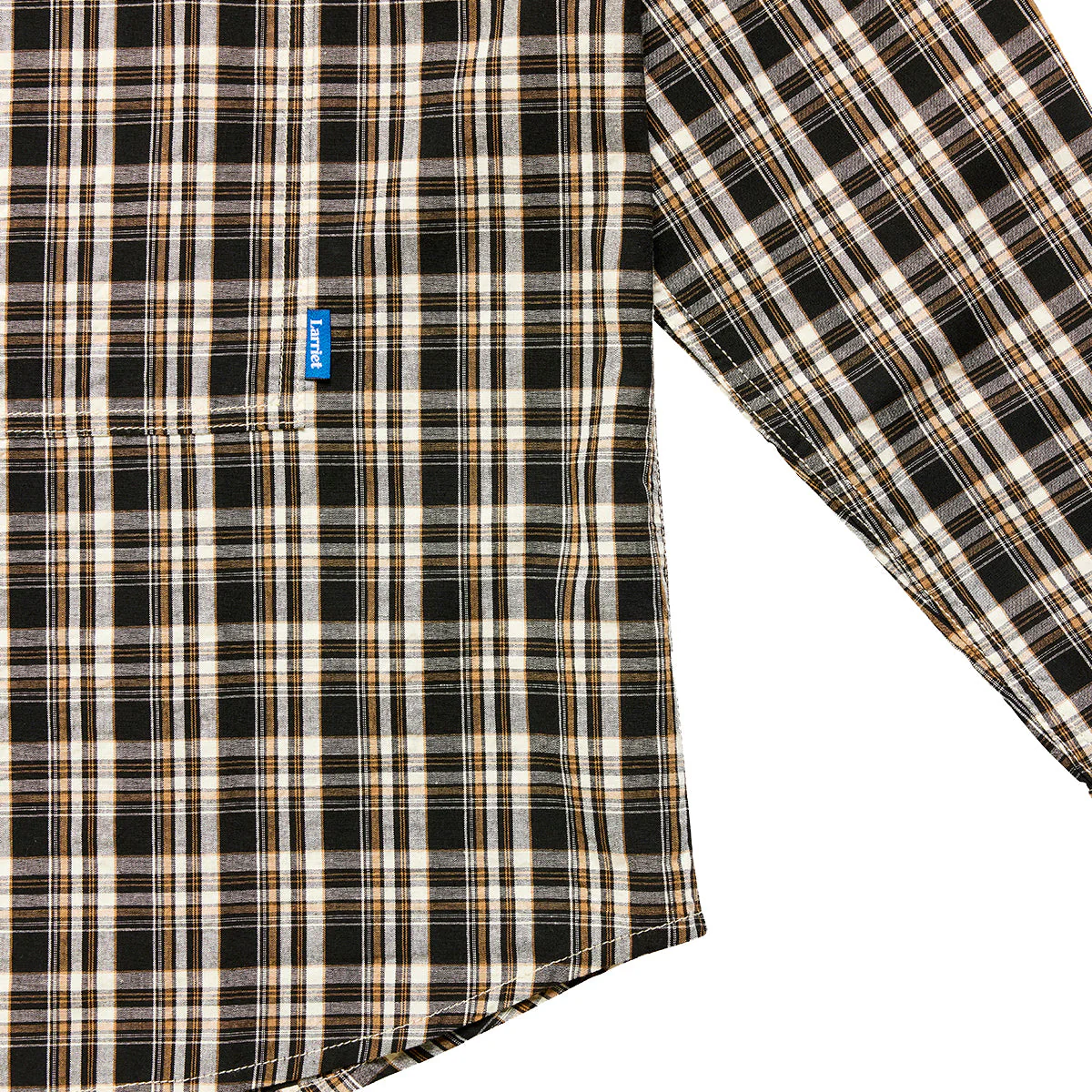 Grant Shirt, Black Plaid - Image 4