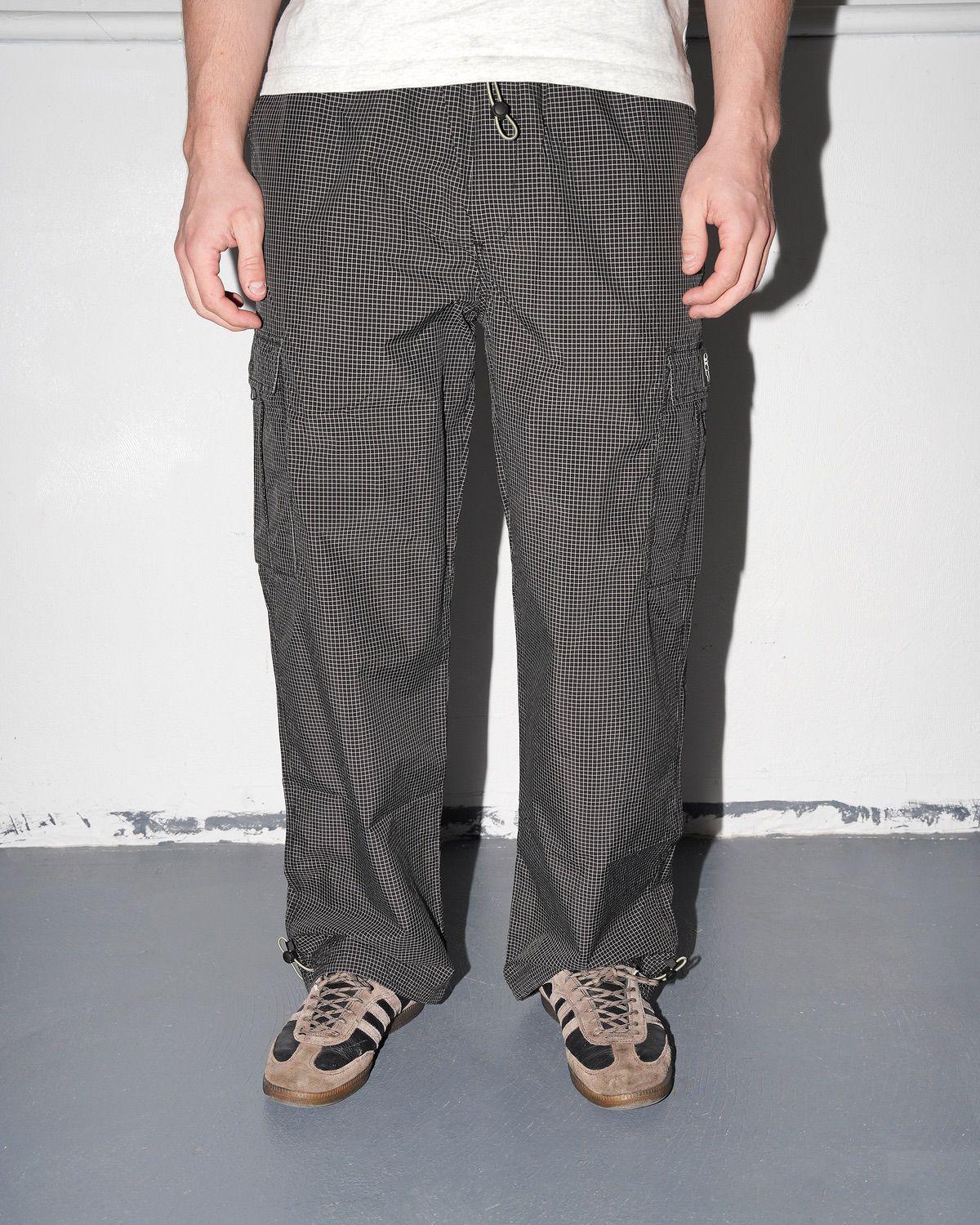 Gridded Ripstop Flight Pant, Black - Image 4