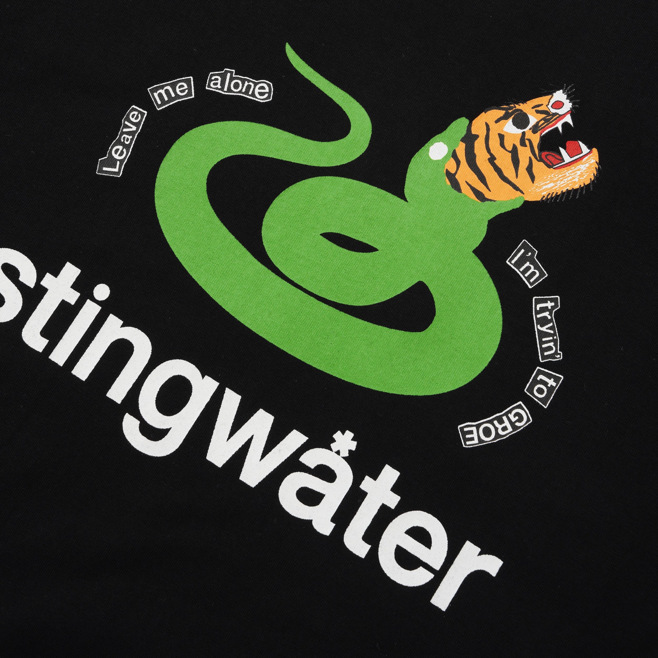 Groeing Tragon Tee, Black - Image 2