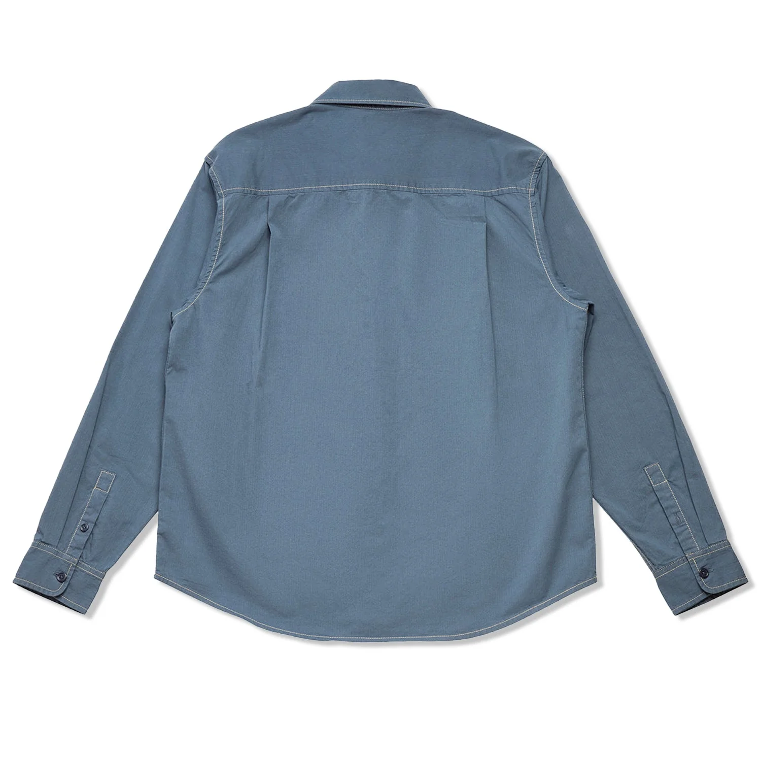 Gully Long Sleeve Shirt, Ink - Image 2