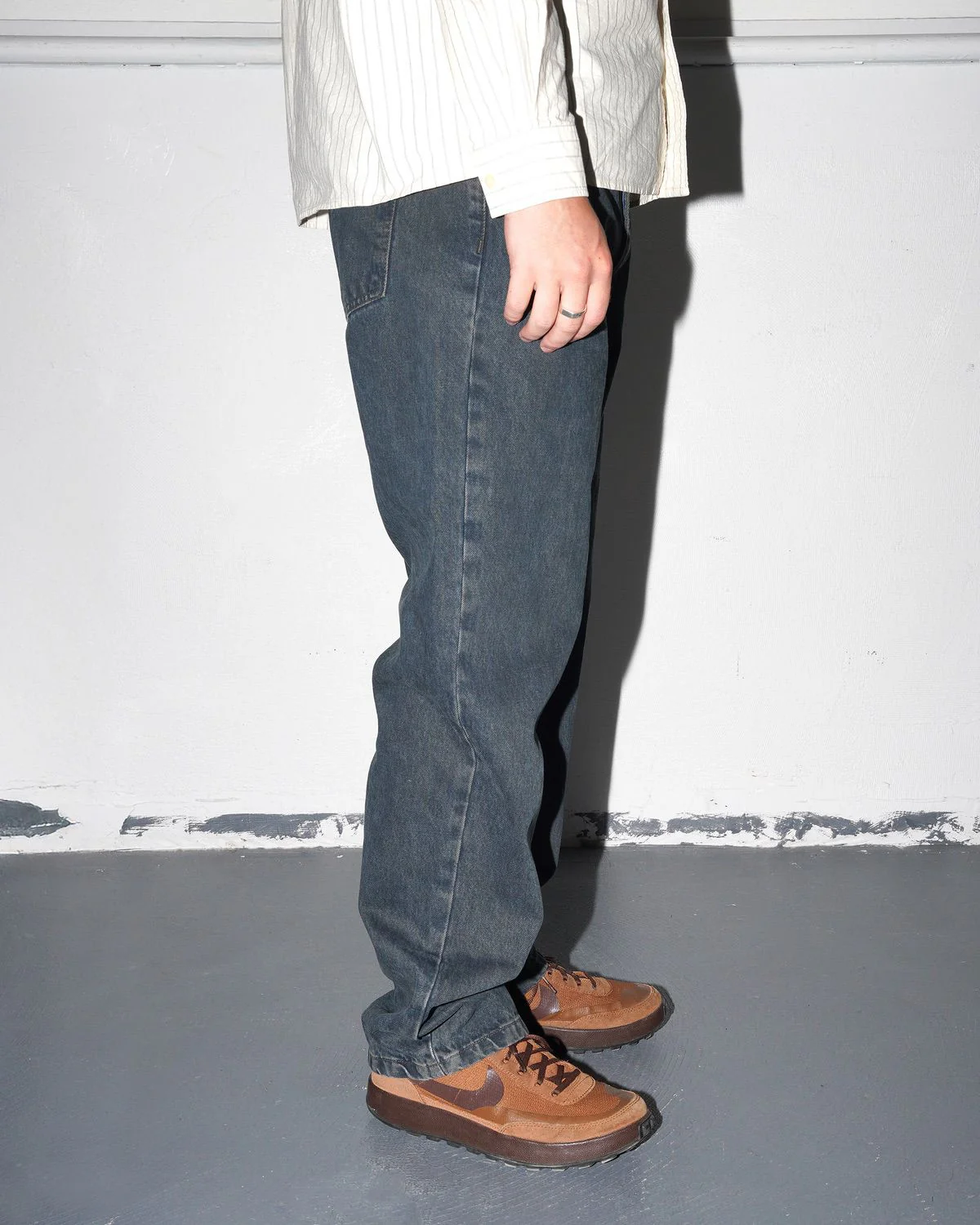 Hammerlee Pigment Spray Pant, Stone Wash Indigo - Image 6