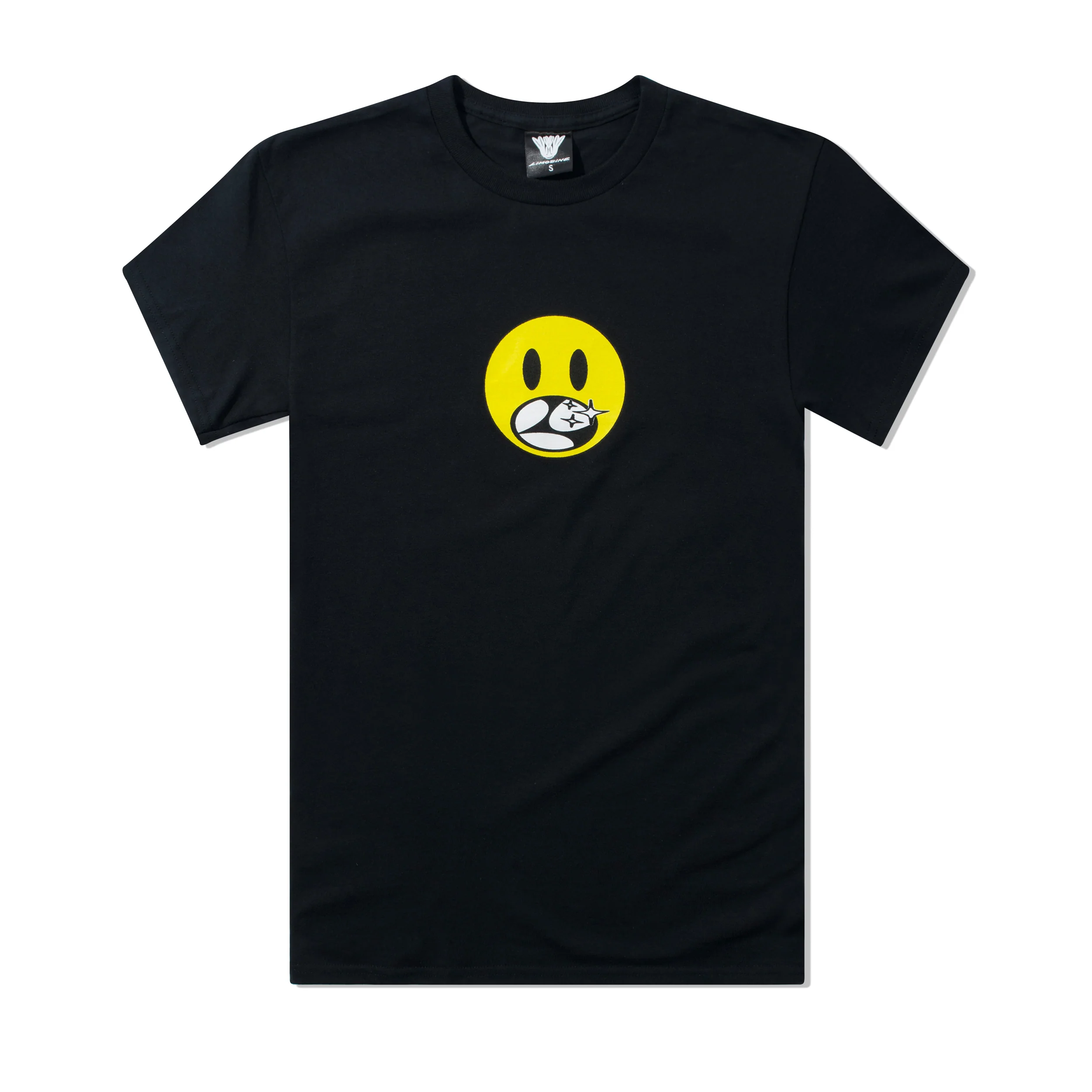 Happy Face Tee, Black