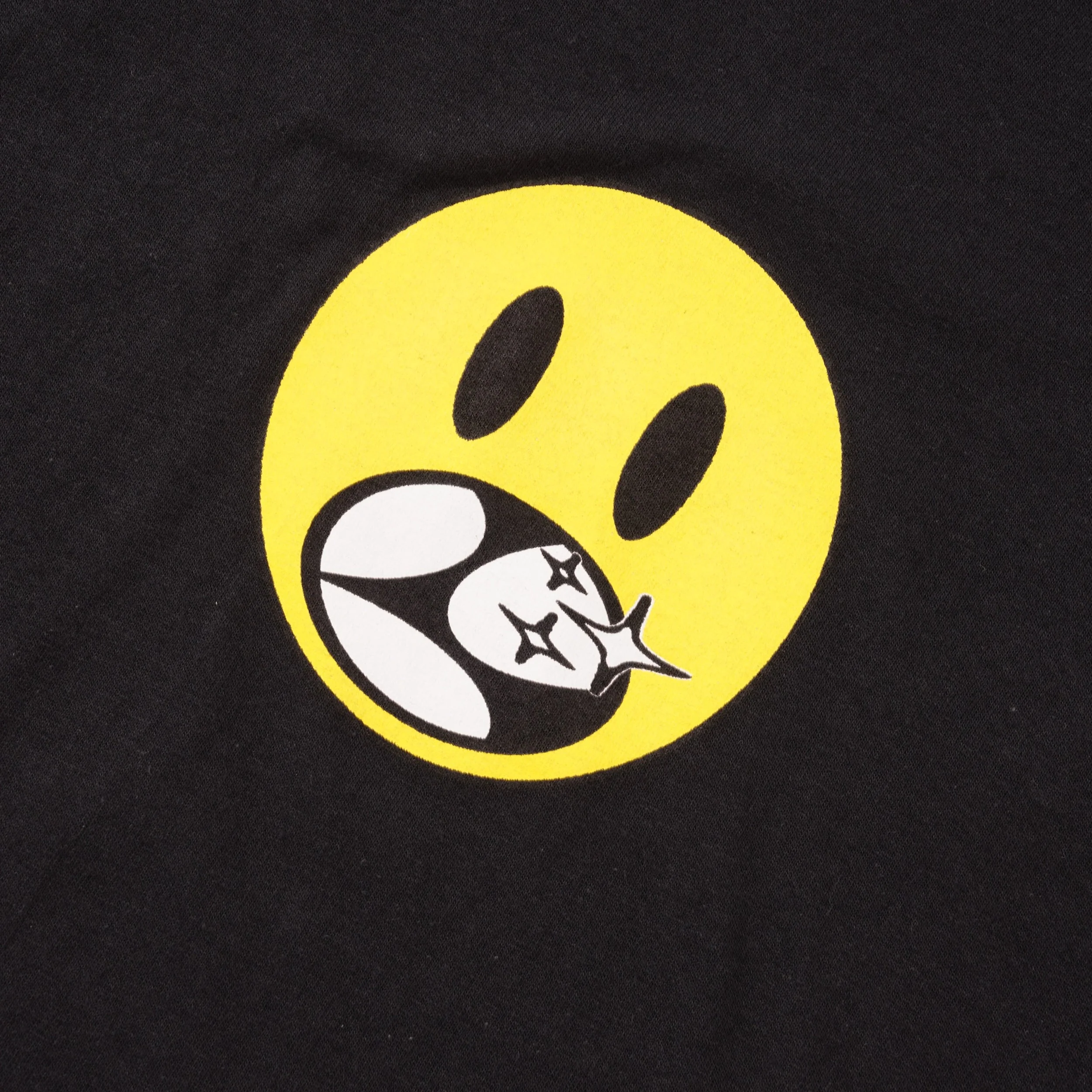 Happy Face Tee, Black - Image 2
