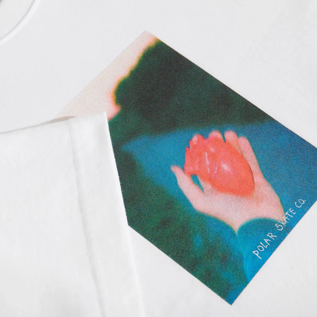 Heart In Hand Tee, White - Image 2