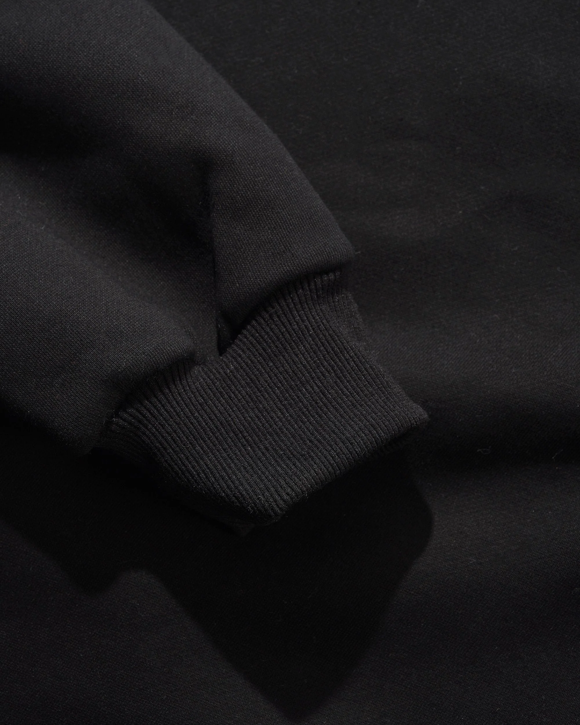 Heavy-Weight Basic Pullover Hood, Black - Image 3