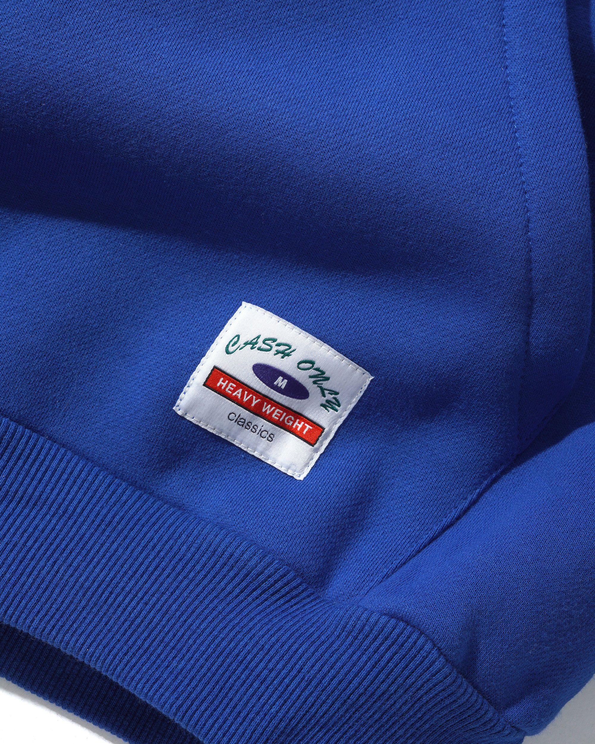 Heavy-Weight Basic Pullover Hood, Royal Blue - Image 2