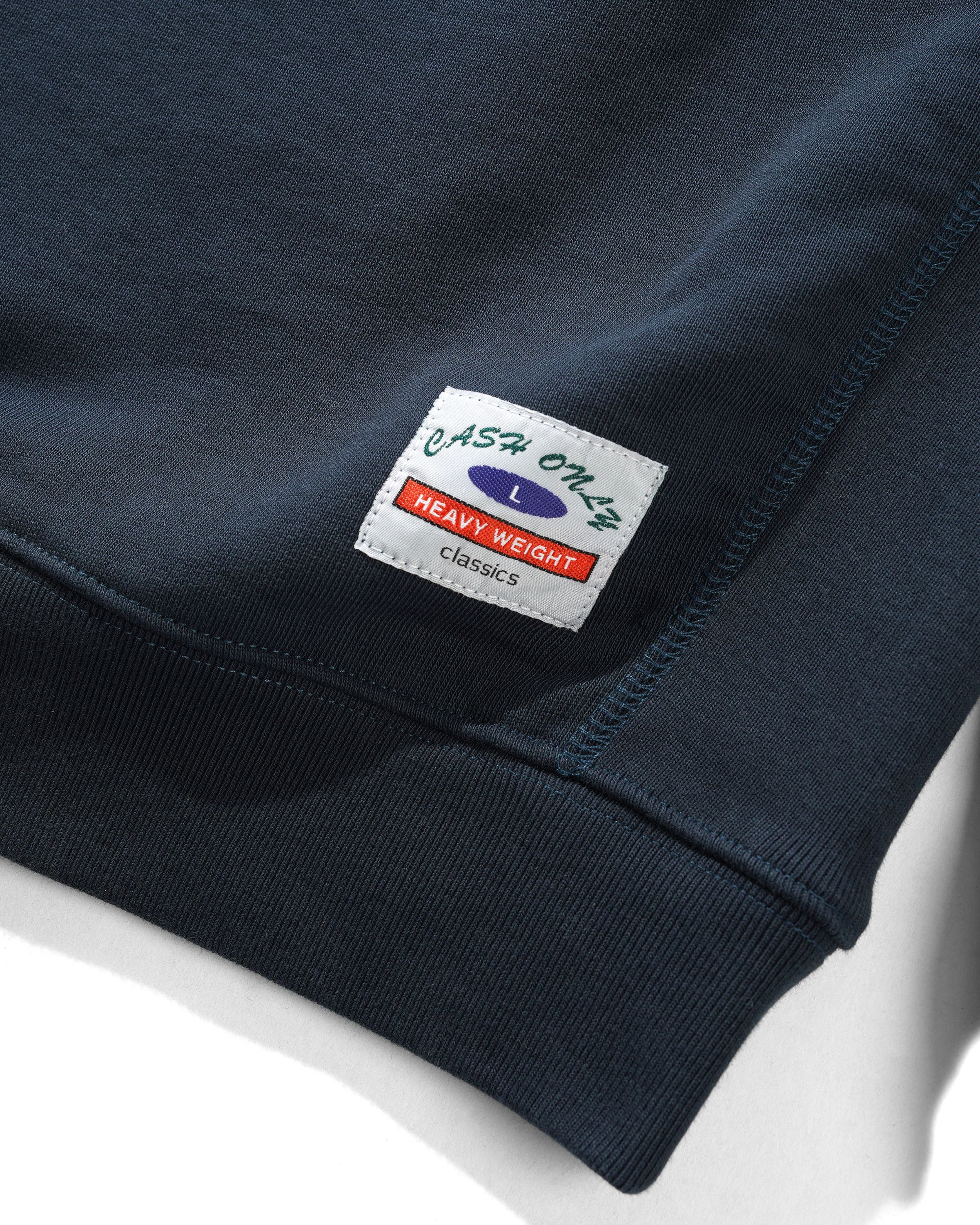 Heavy-Weight Crewneck, Navy - Image 2