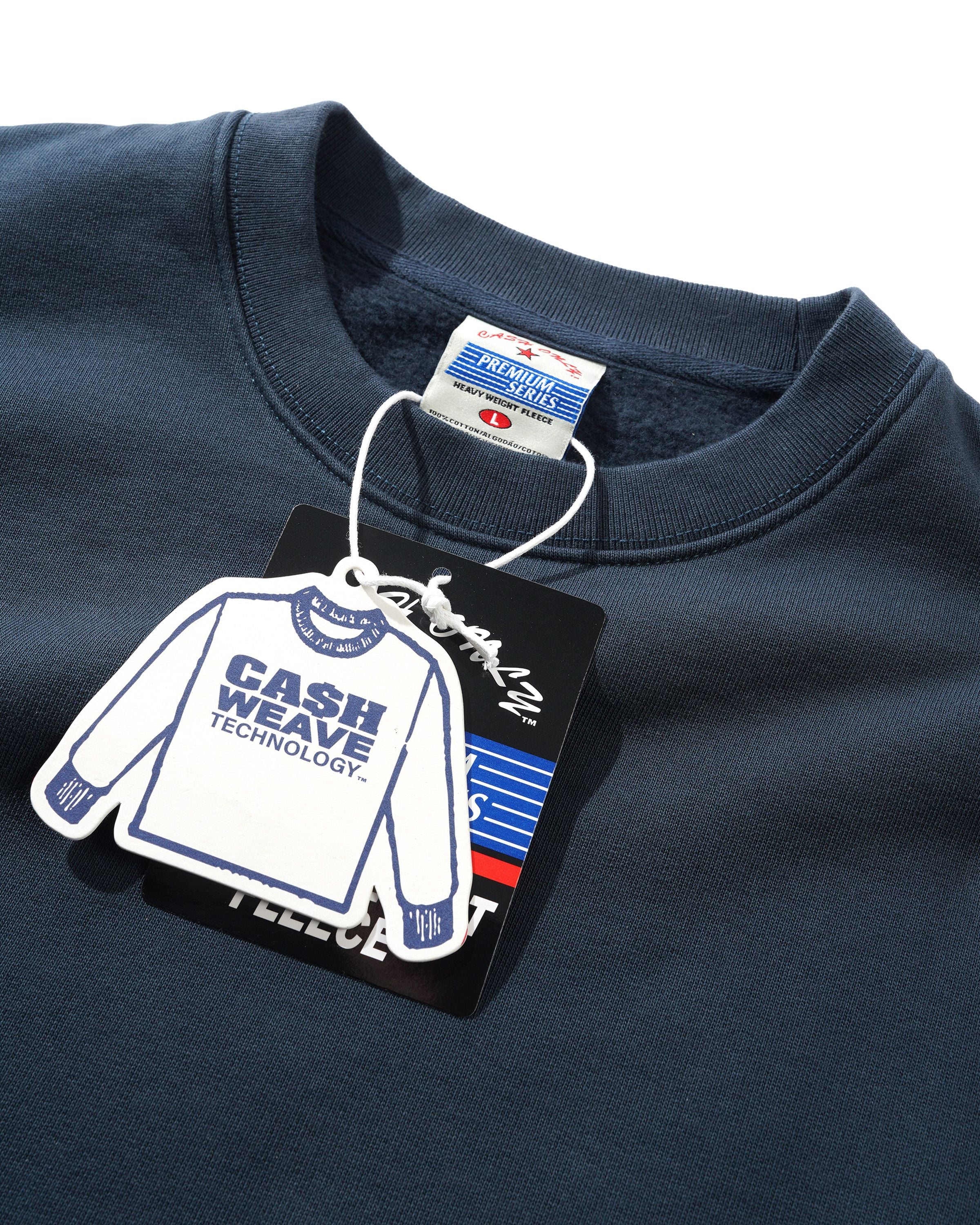 Heavy-Weight Crewneck, Navy - Image 3