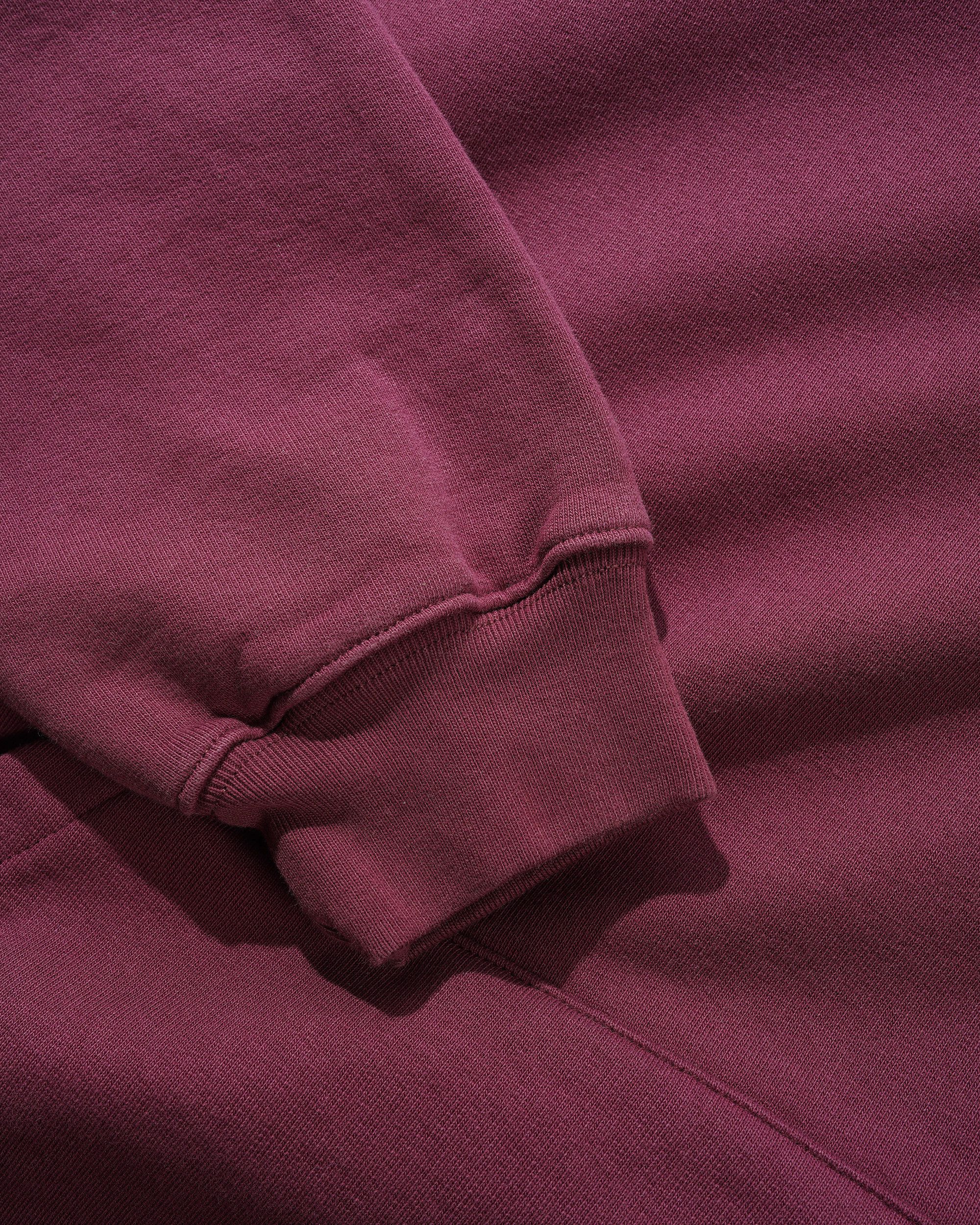 Heavy-Weight Pullover Hood, Berry - Image 3