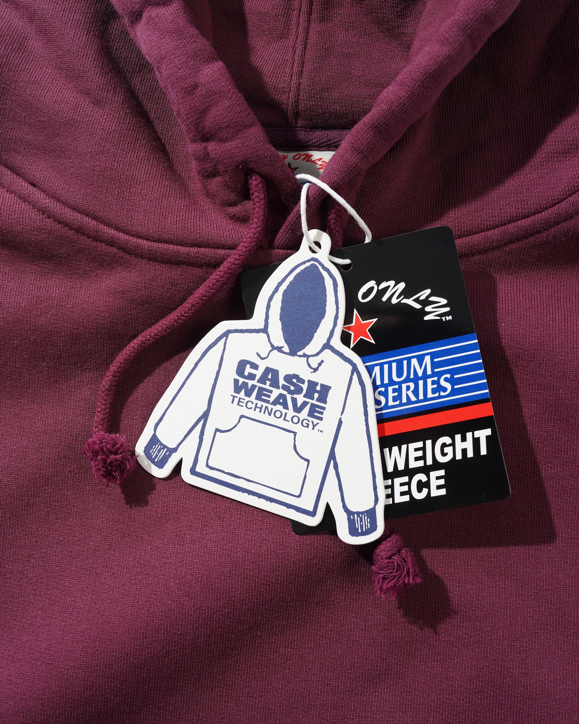 Heavy-Weight Pullover Hood, Berry - Image 4