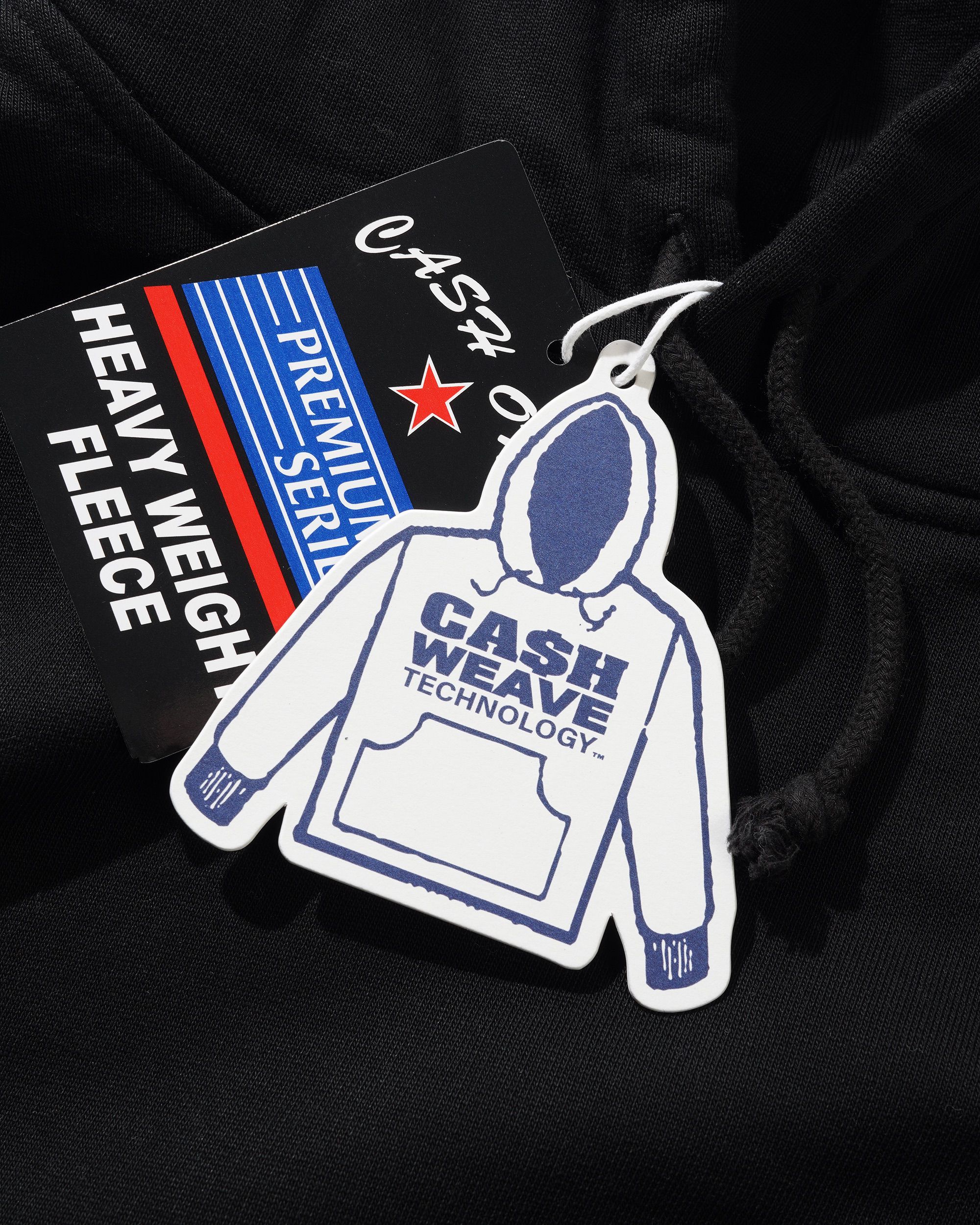 Heavy-Weight Pullover Hood, Black - Image 2