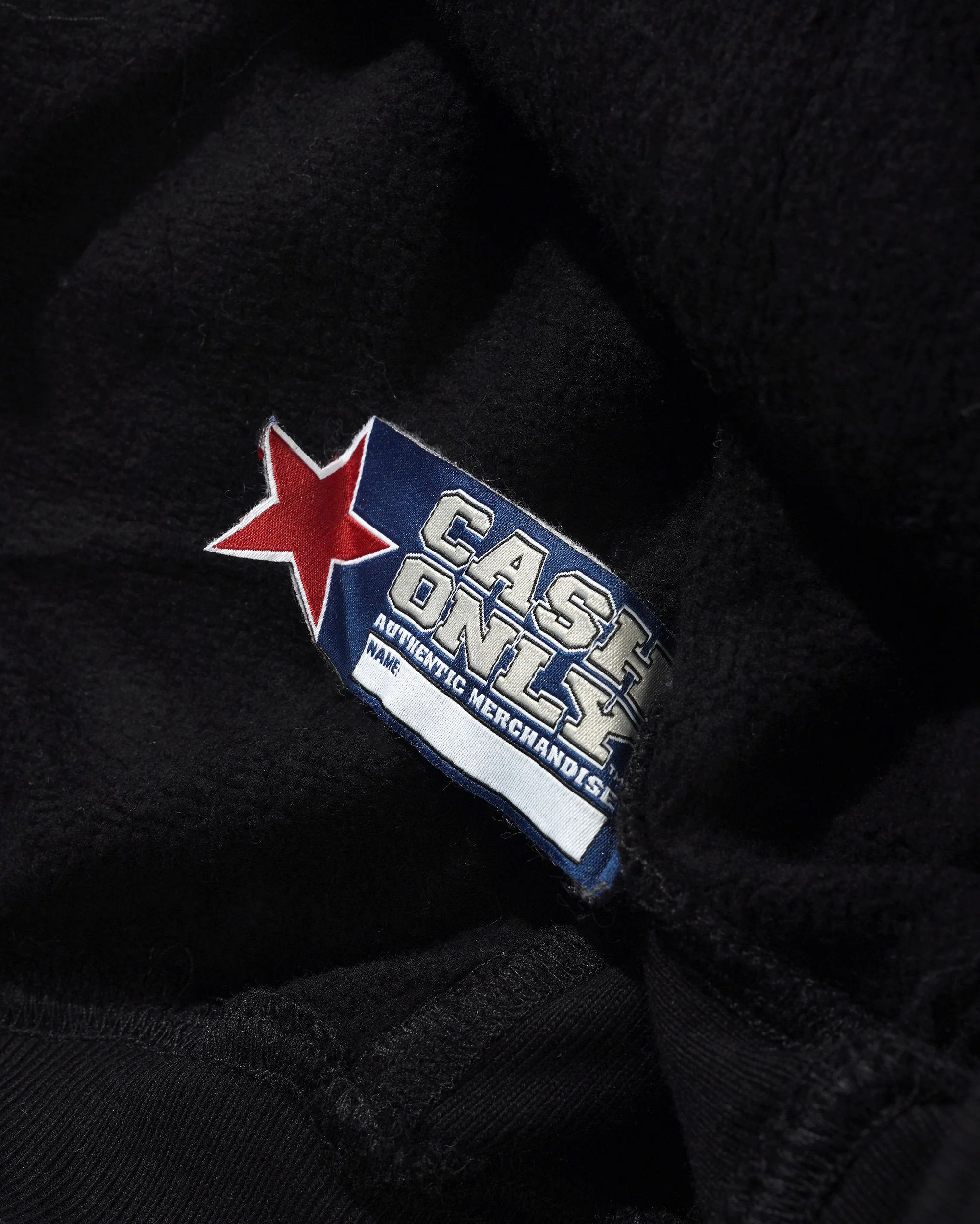 Heavy-Weight Pullover Hood, Black - Image 3