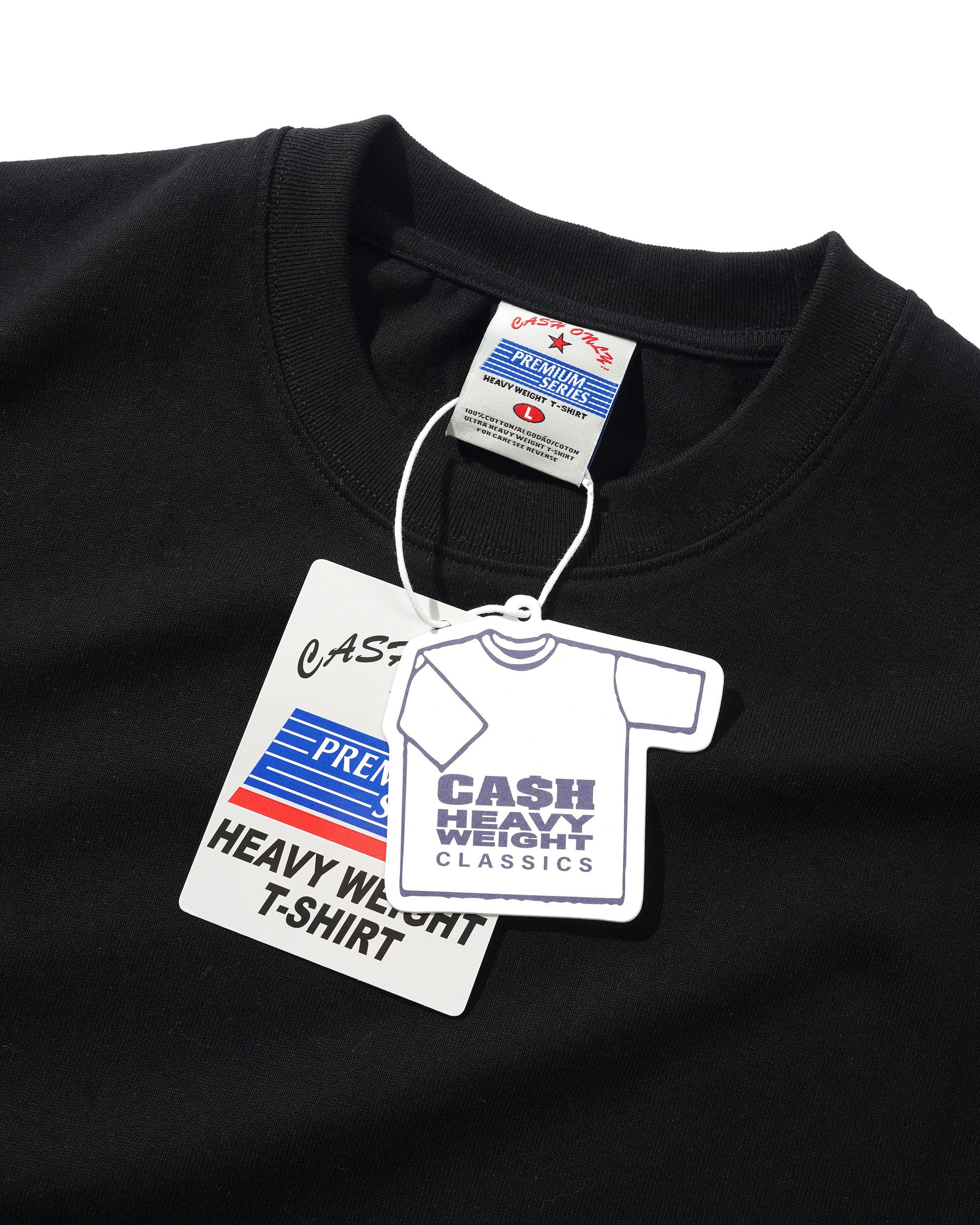 Heavy-Weight Tee, Black - Image 4
