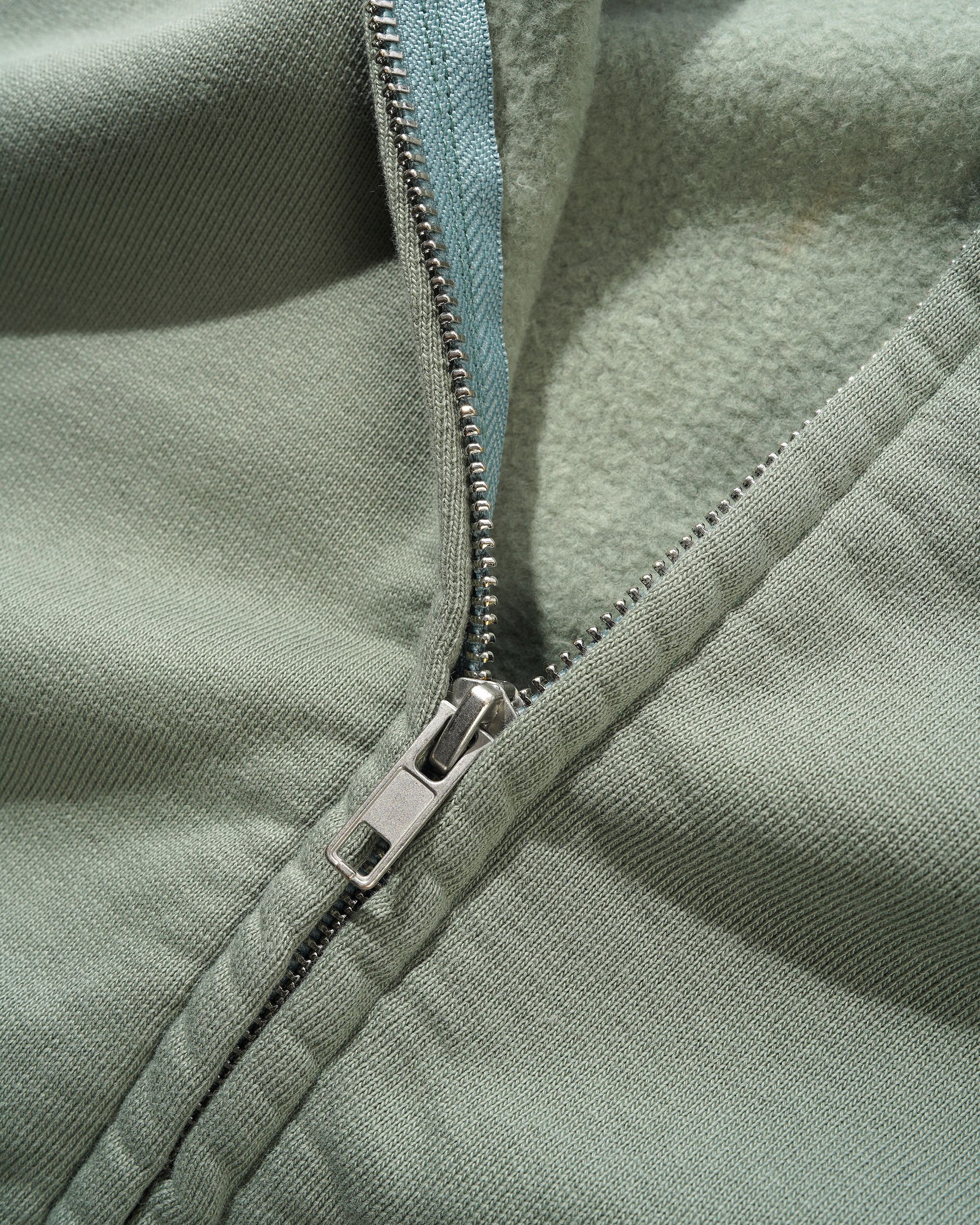 Heavy-Weight Zip-Thru Hood, Dull Sage - Image 5