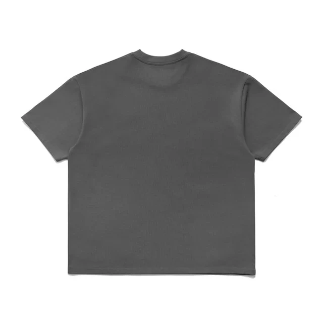 Heavyweight Mini Metal Logo Tee, Tar - Image 3