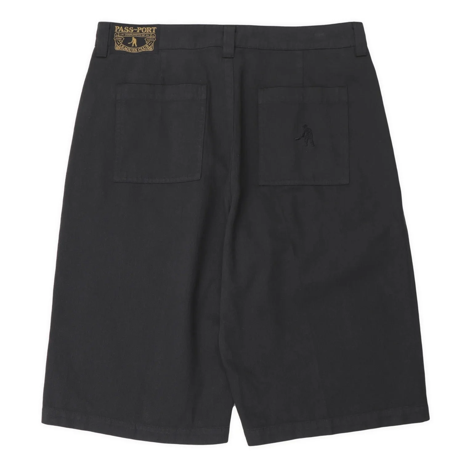 Herringbone Leagues Club Short, Vintage Black - Image 3