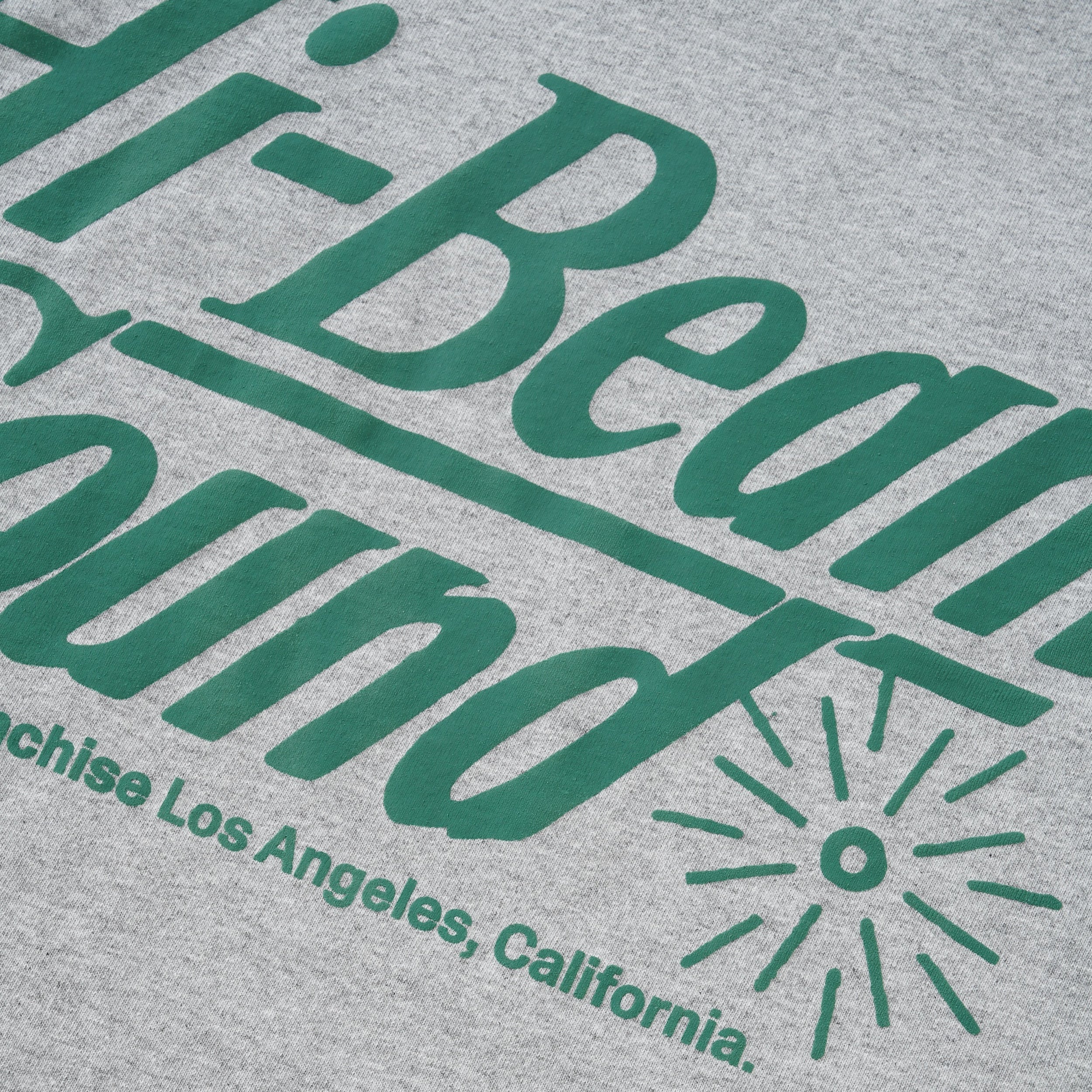 Hi-Beam Sound Tee, Light Heather - Image 4