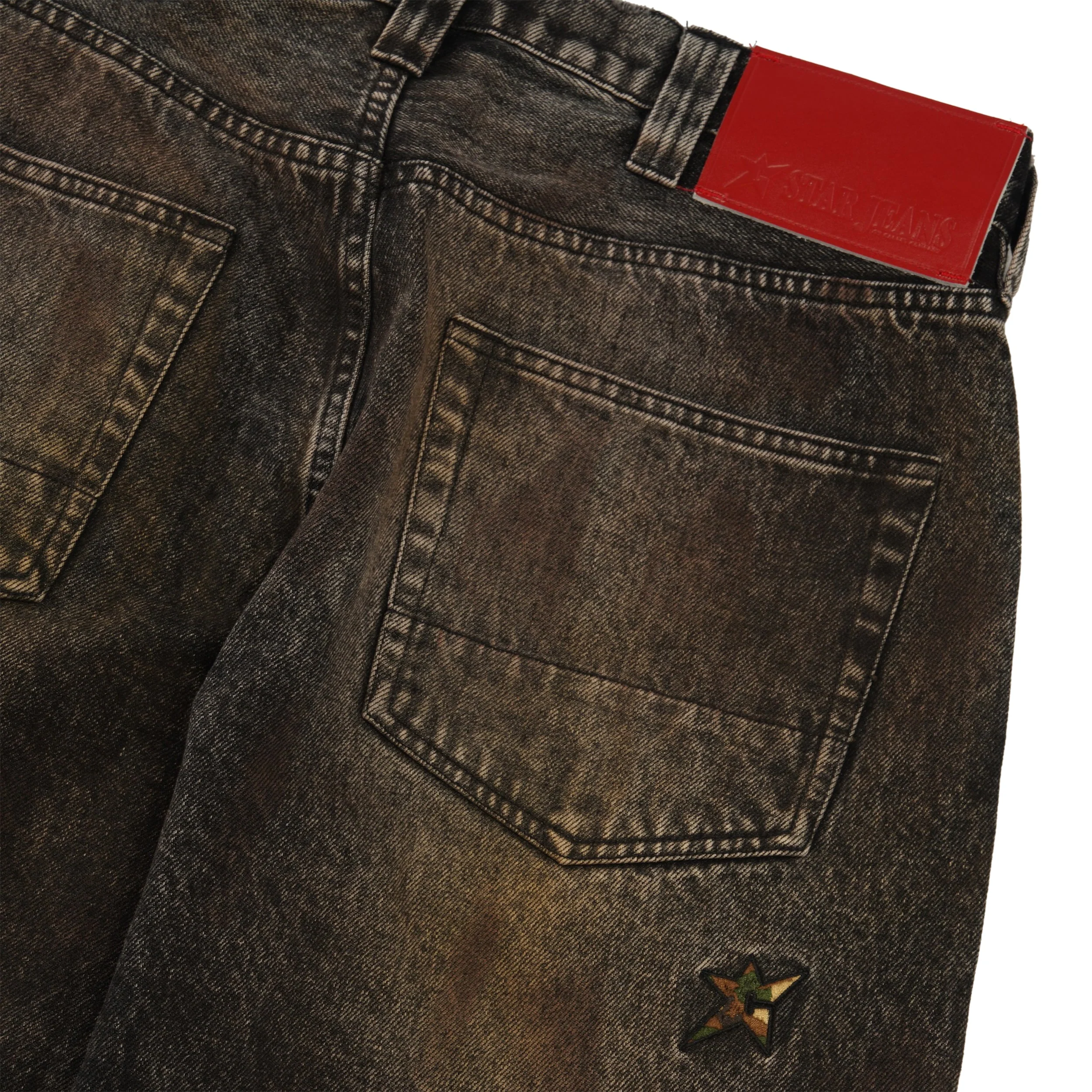 Hillbilly C-Star Denim Jeans, Black - Image 4