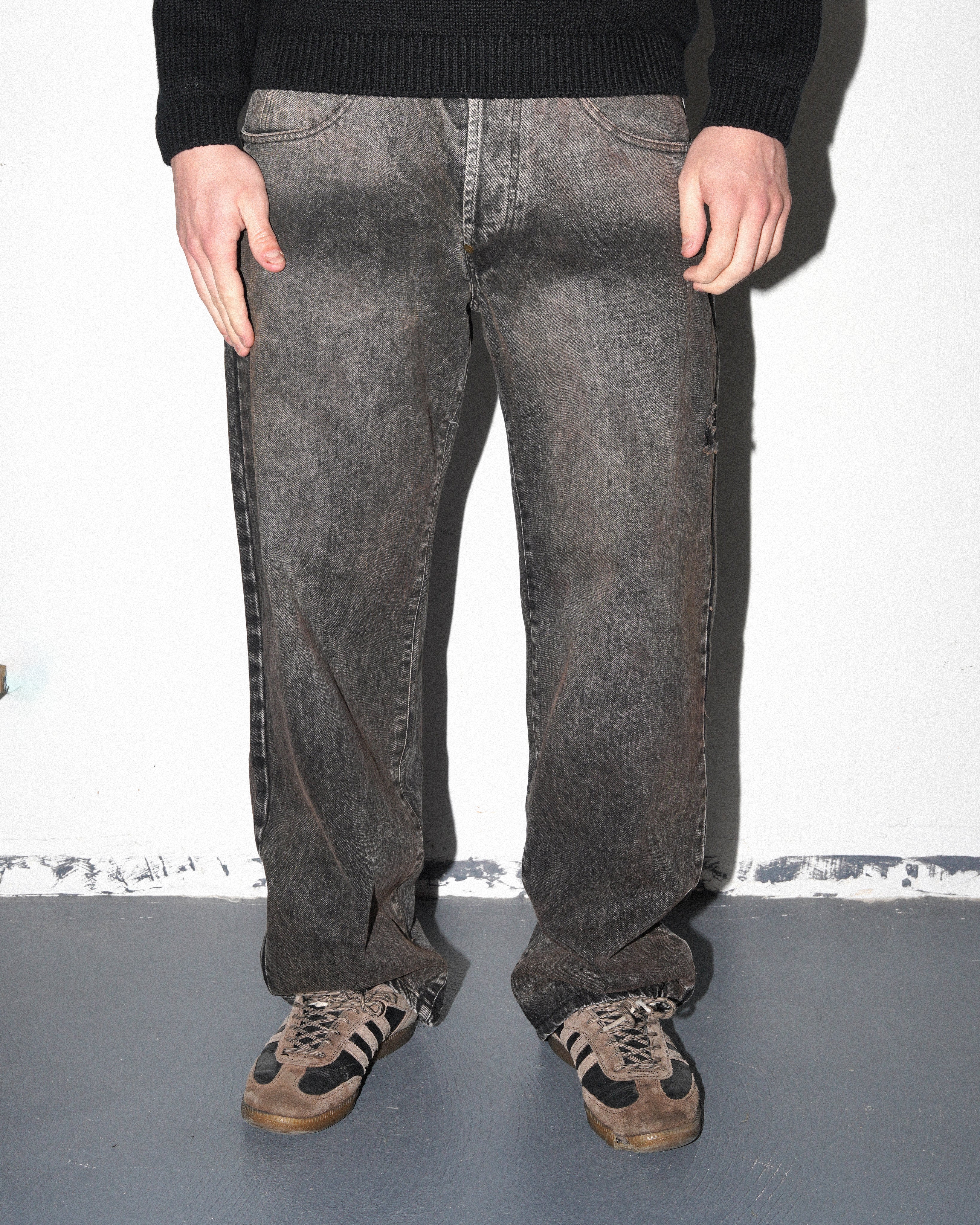 Hillbilly C-Star Denim Jeans, Black - Image 5