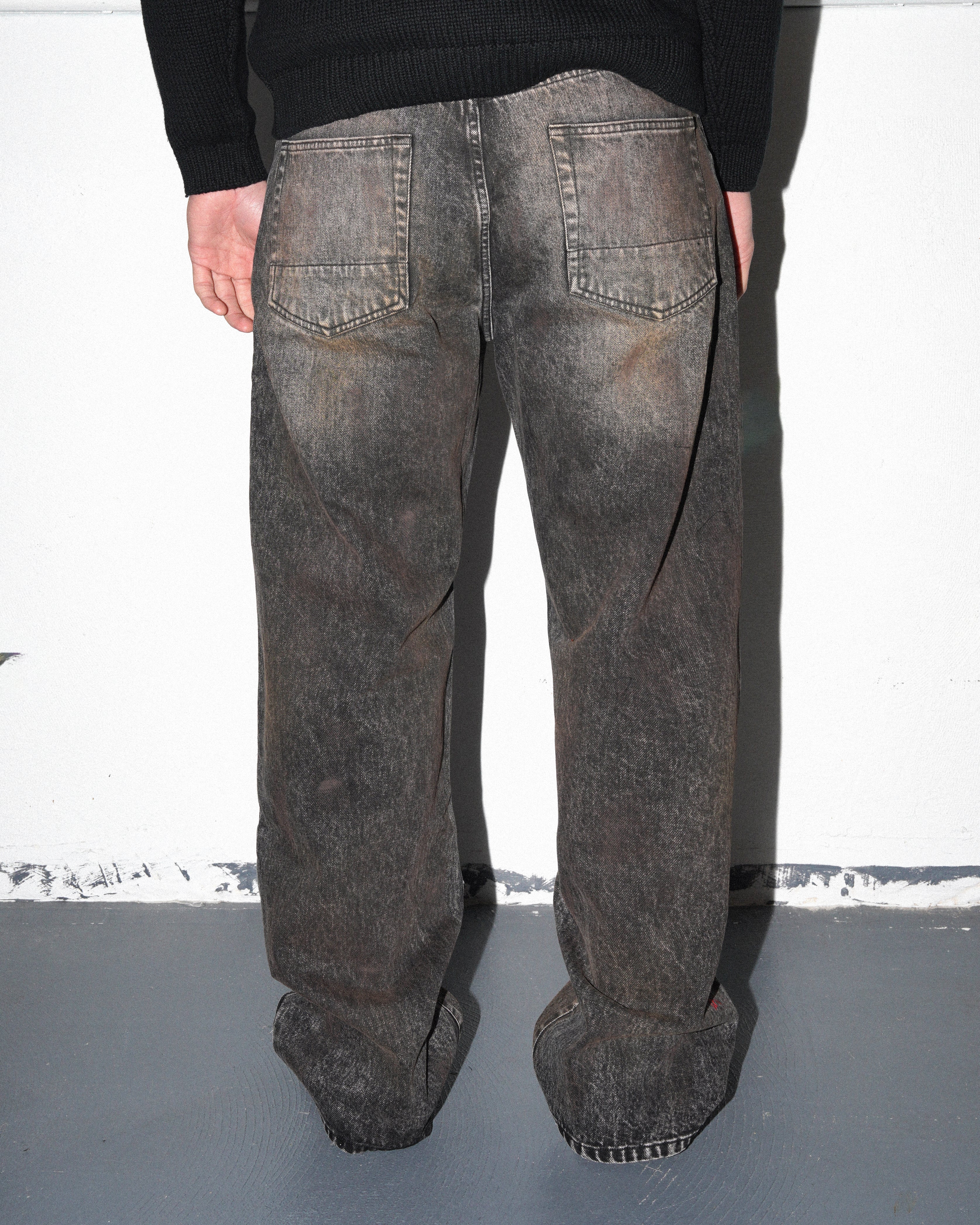 Hillbilly C-Star Denim Jeans, Black - Image 7