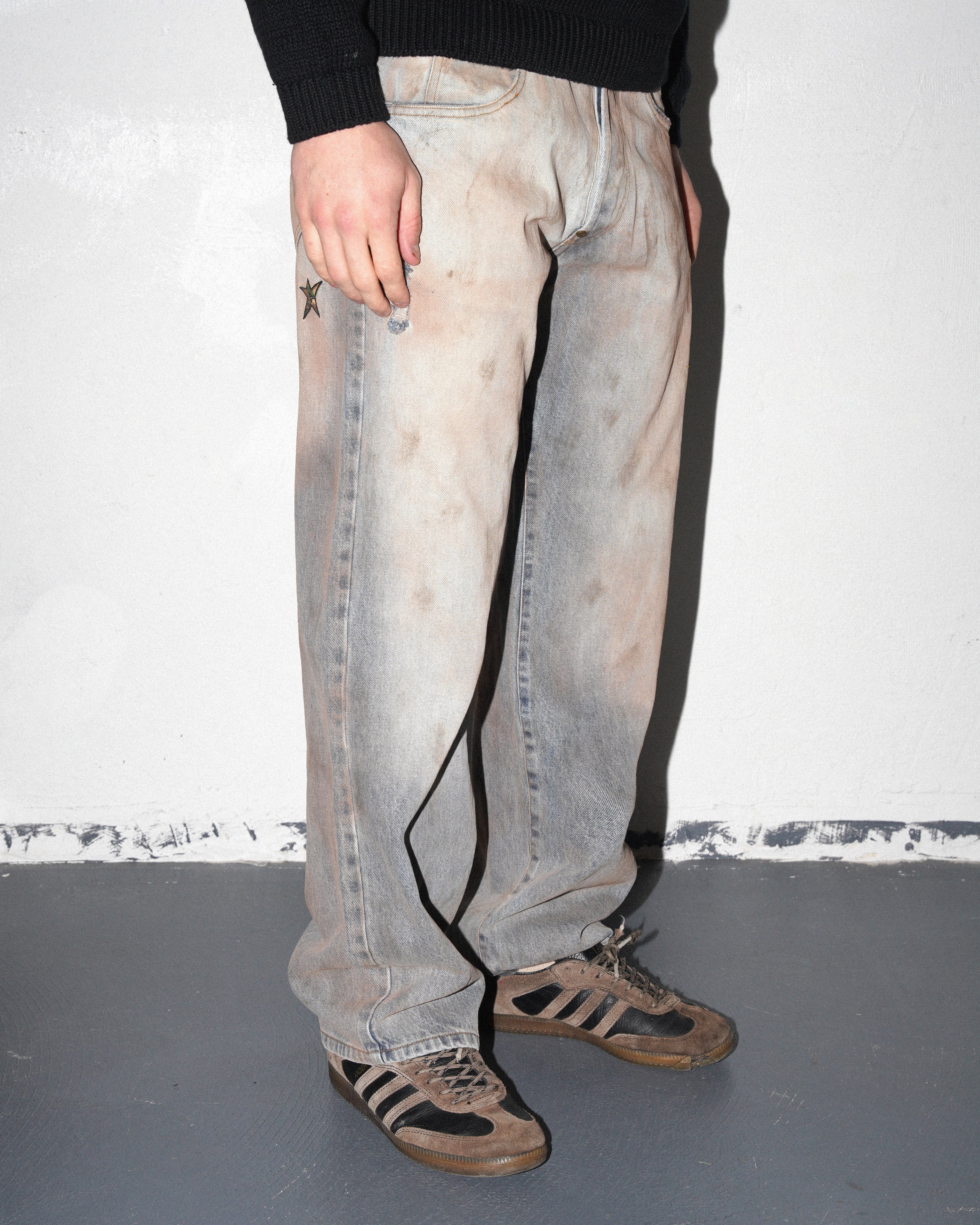 Hillbilly C-Star Denim Jeans, Blue - Image 7