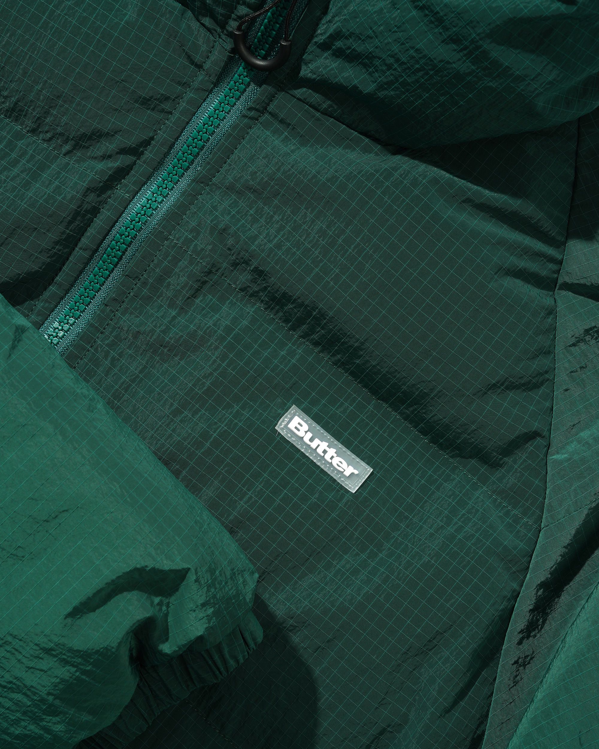 Hooded Puffer Jacket, Forest - Image 2