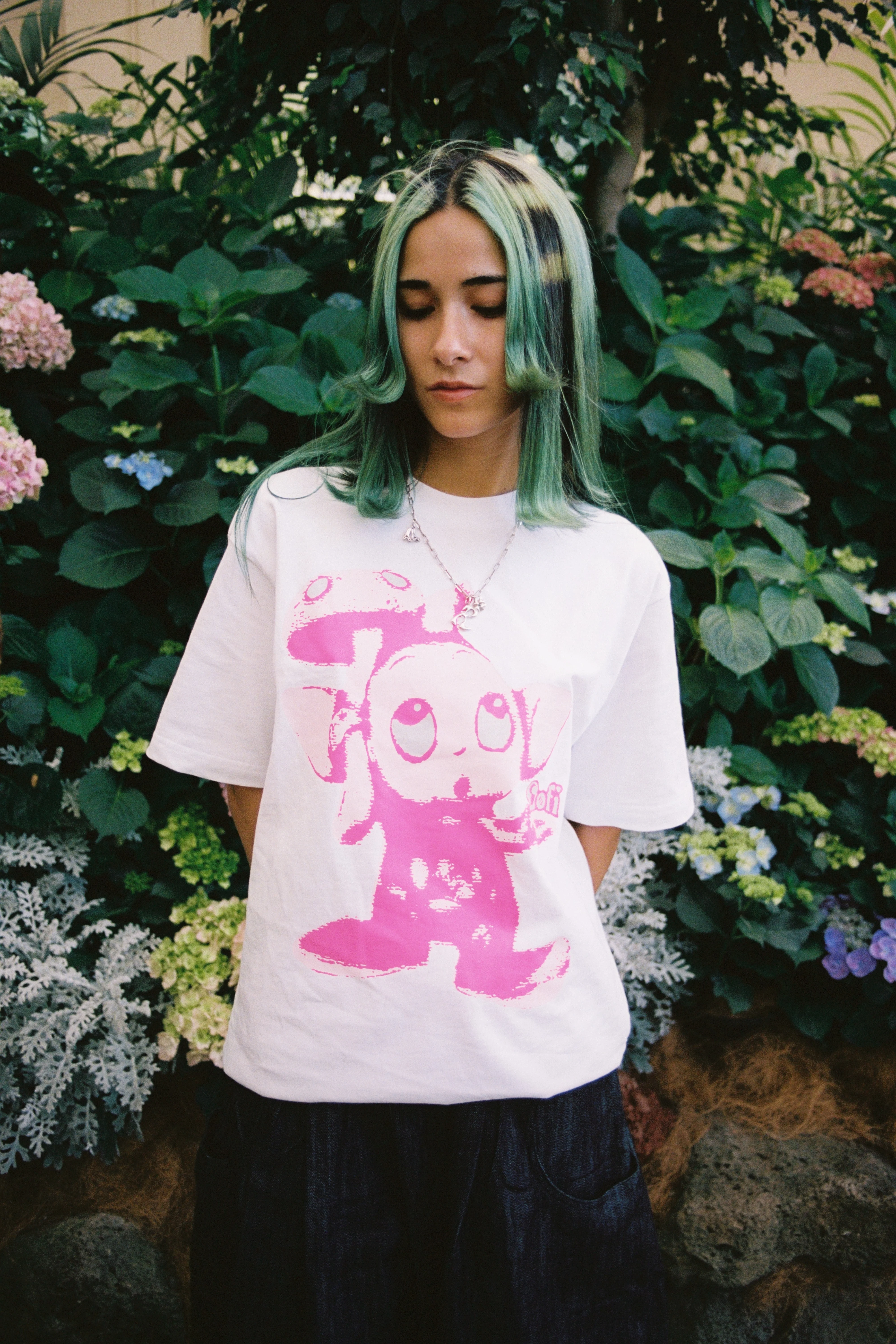 Hopeworld x Lo-Fi Tee, White - Image 4