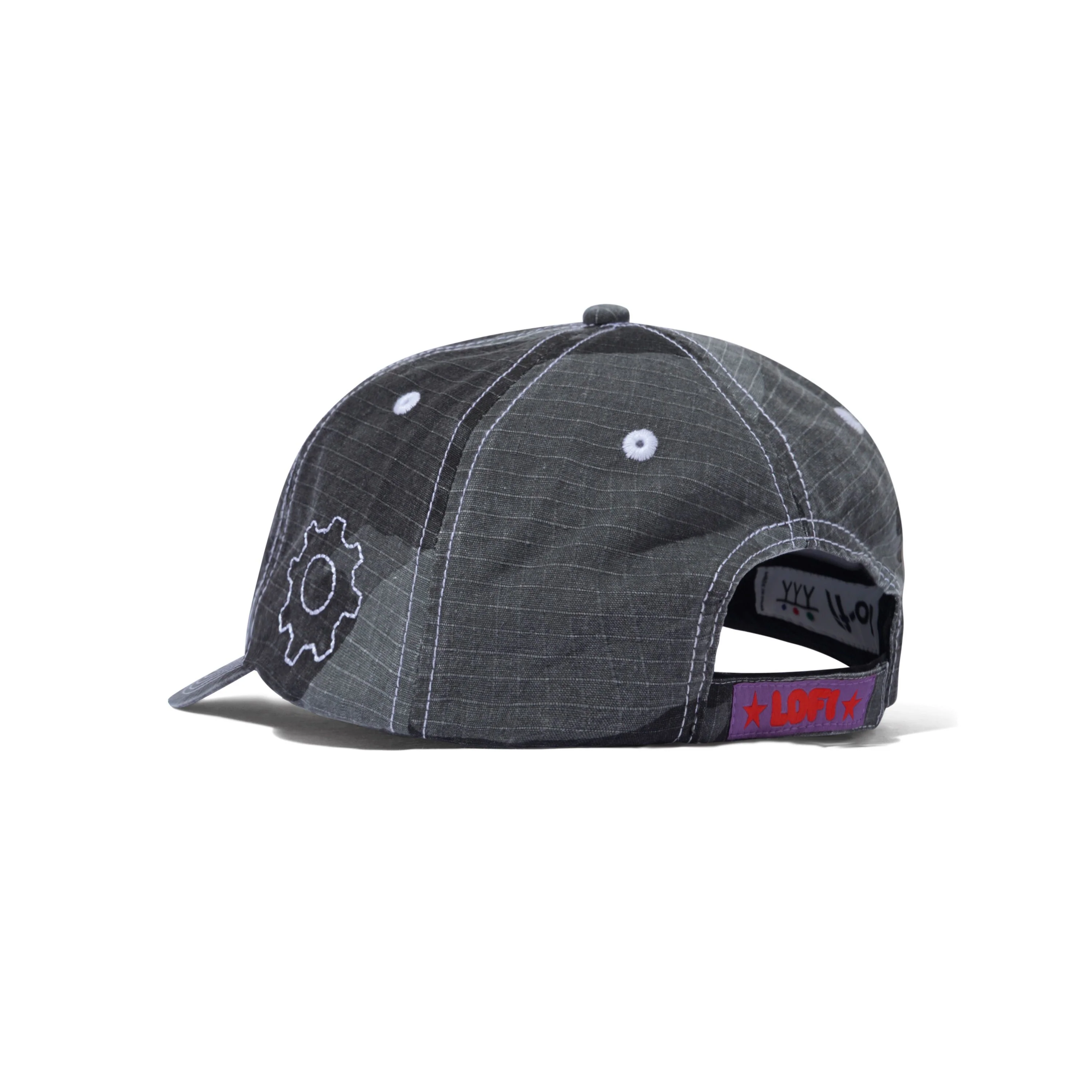 Ideas 6 Panel Cap, Snow Camo - Image 2