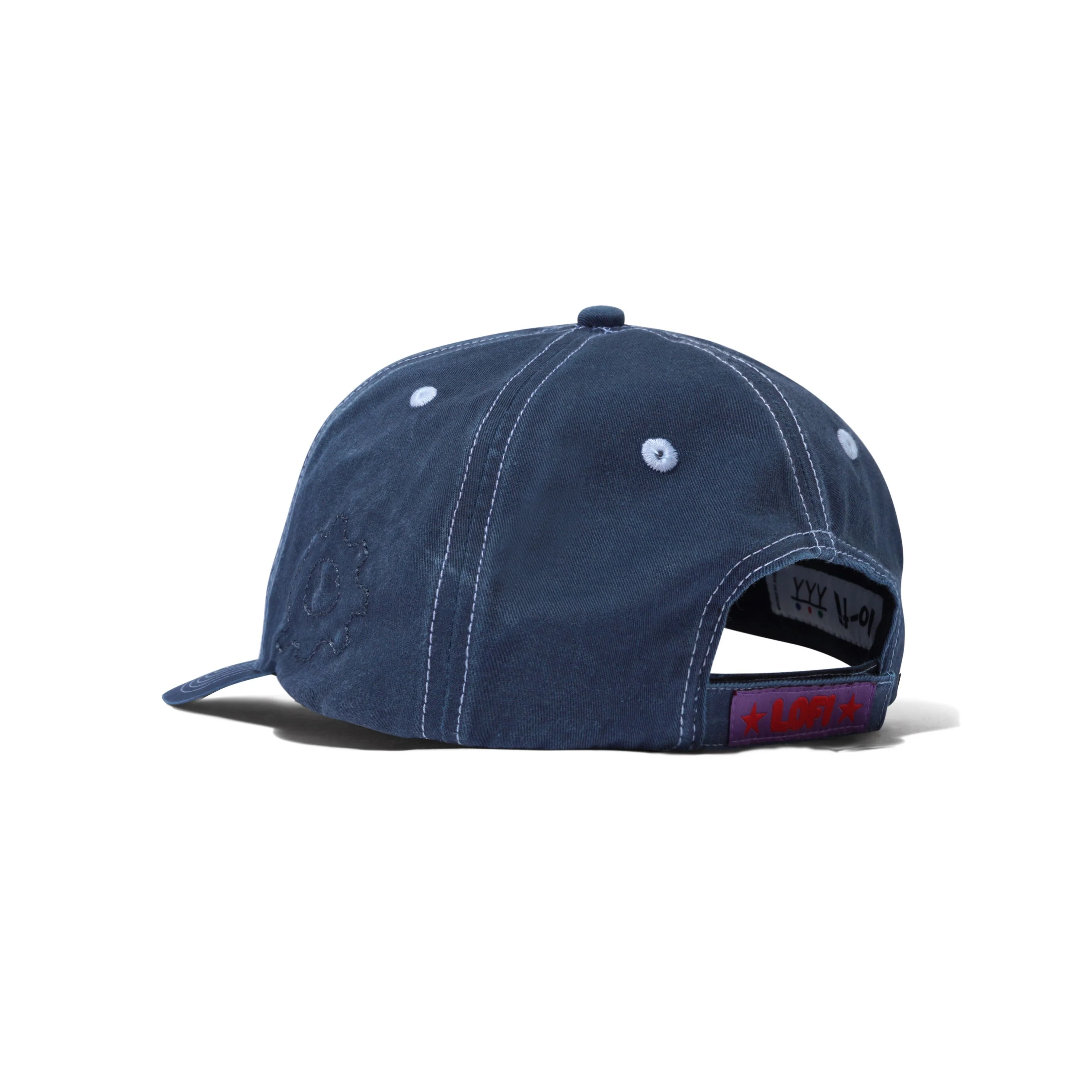 Ideas 6 Panel Cap, Washed Navy - Image 2
